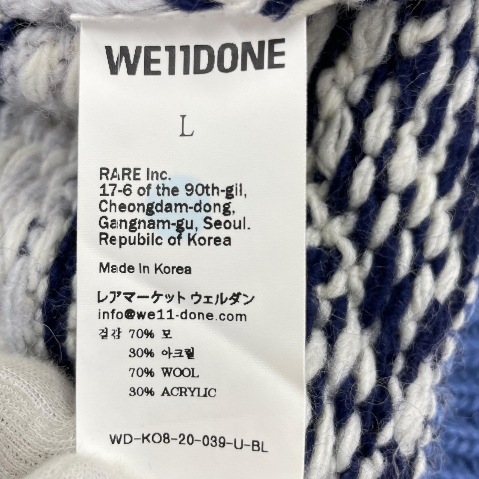 ニット WE11DON/ニット L マルチカラー