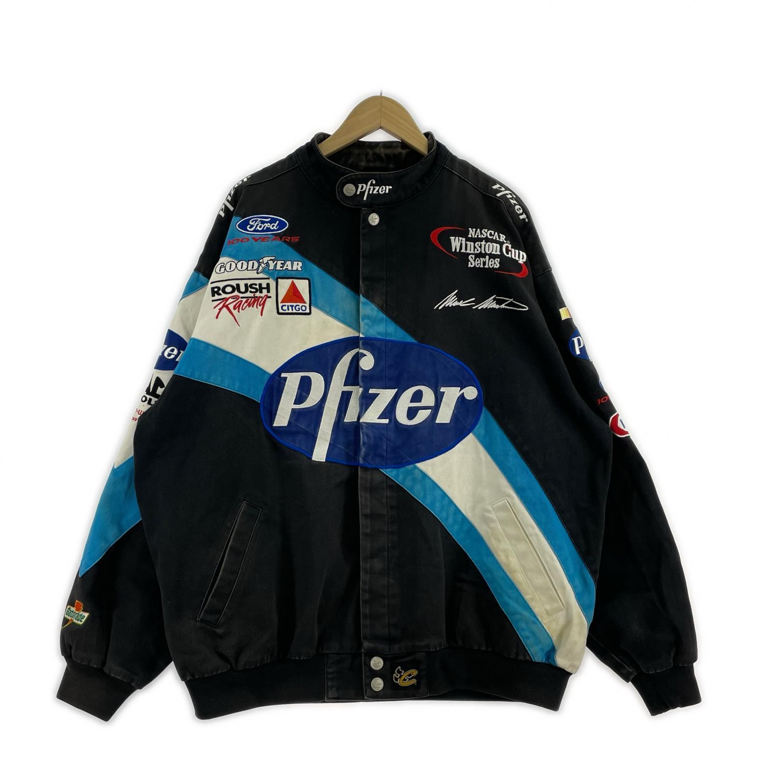 ジャケット 00s HASE racing jacket pfizer(XL)