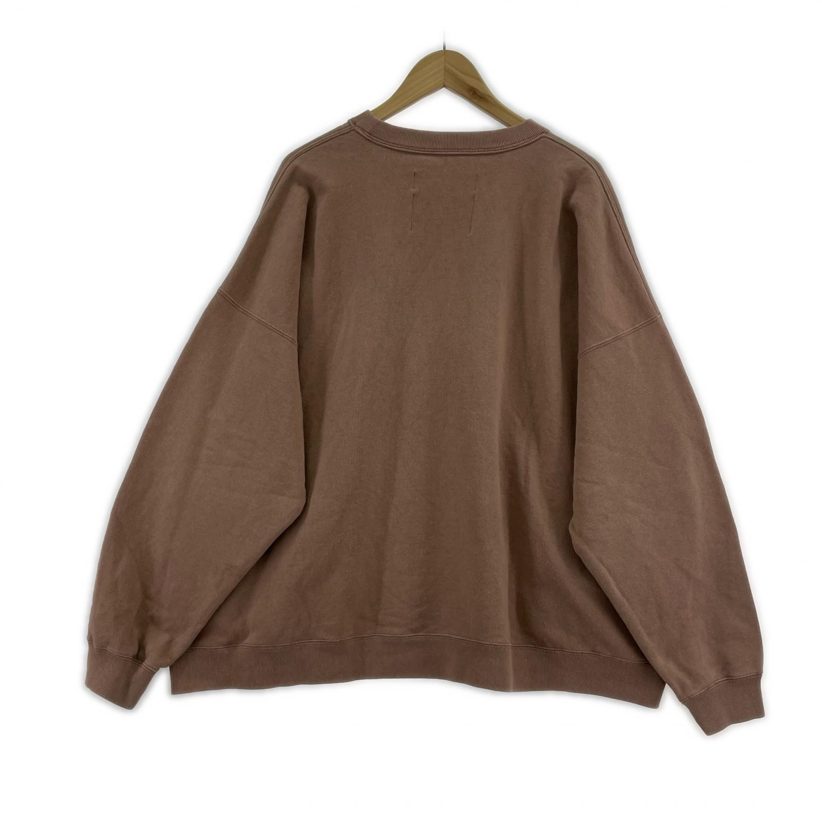 スウェット 20ss/Strange Beach Title Sweate L ブラウン
