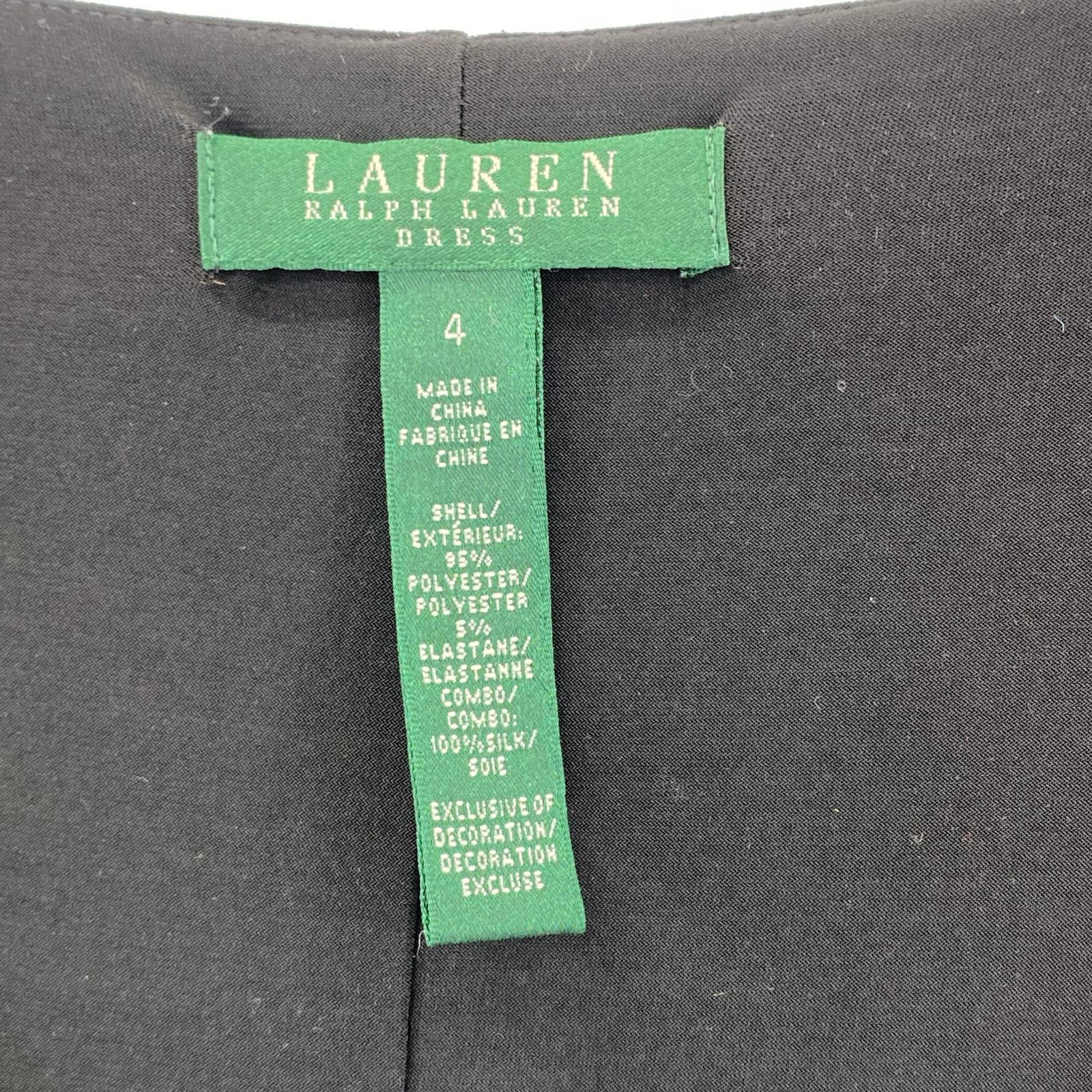 ワンピース RALPH LAUREN DRESS 4 ブラック ブラック