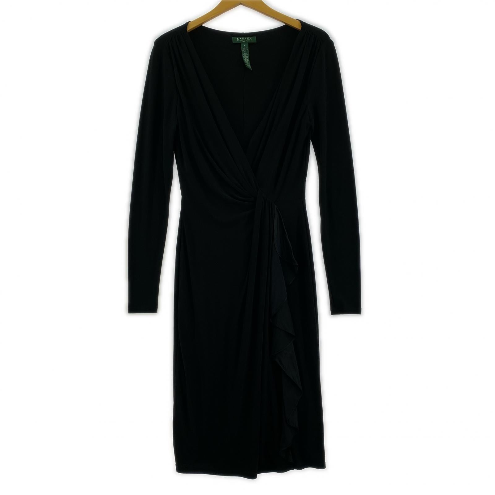 ワンピース RALPH LAUREN DRESS 4 ブラック ブラック