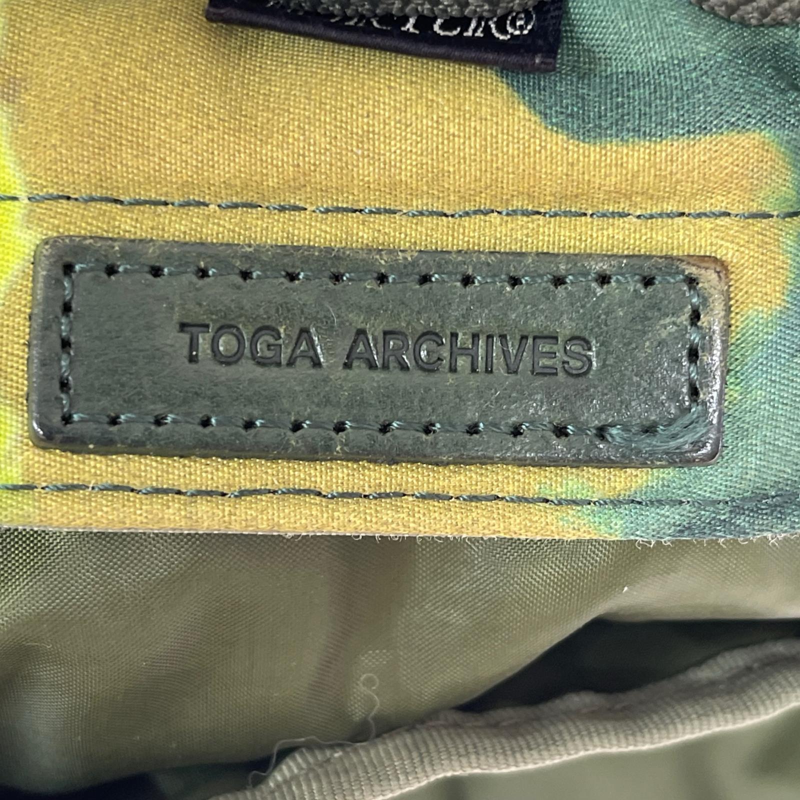 ショルダーバッグ TOGA ARCHIVES×PORTER ヘルメットバッグ グリーン系 マルチカラー