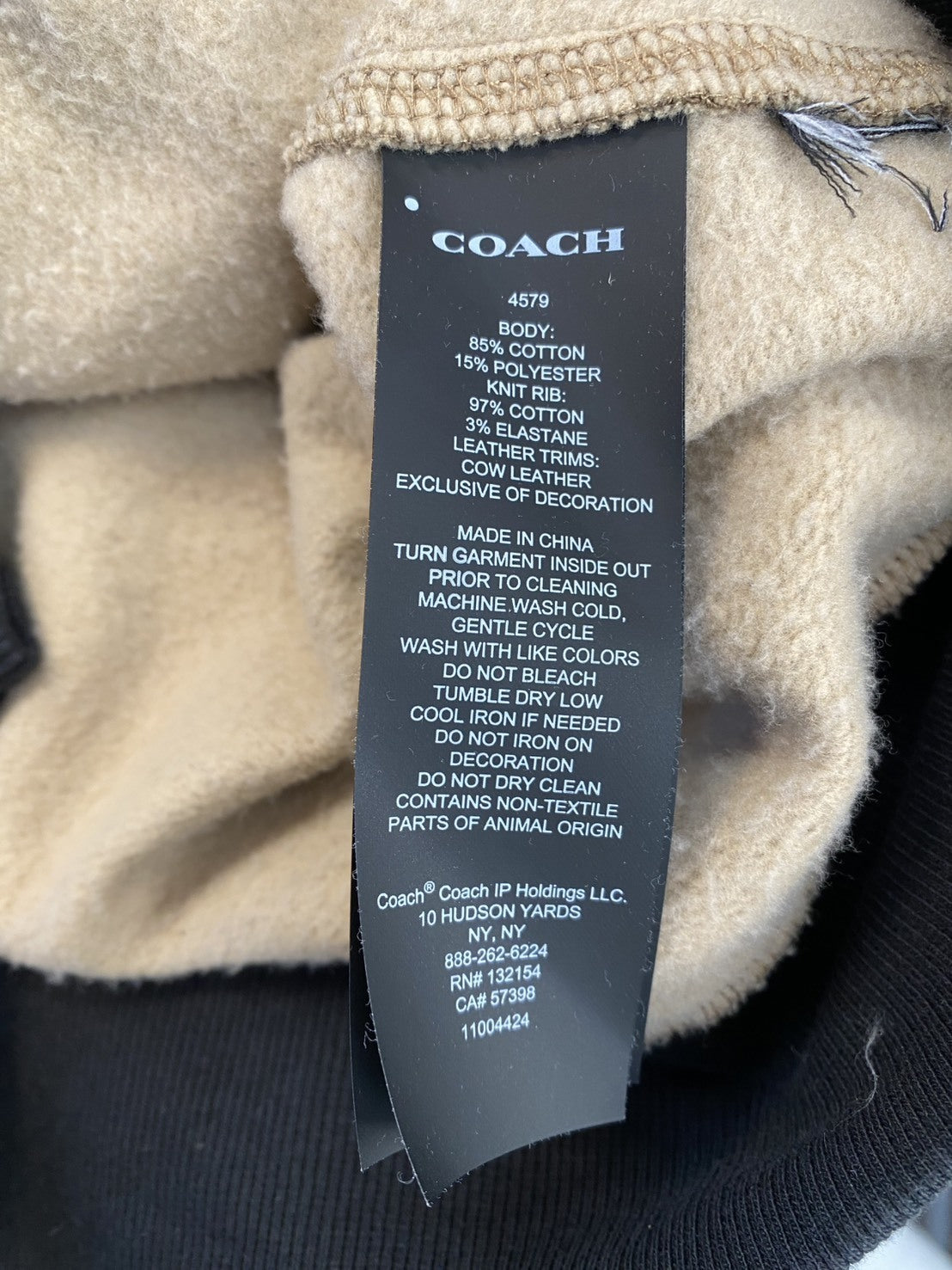 COACH シグネチャー ジップパーカー 11004424