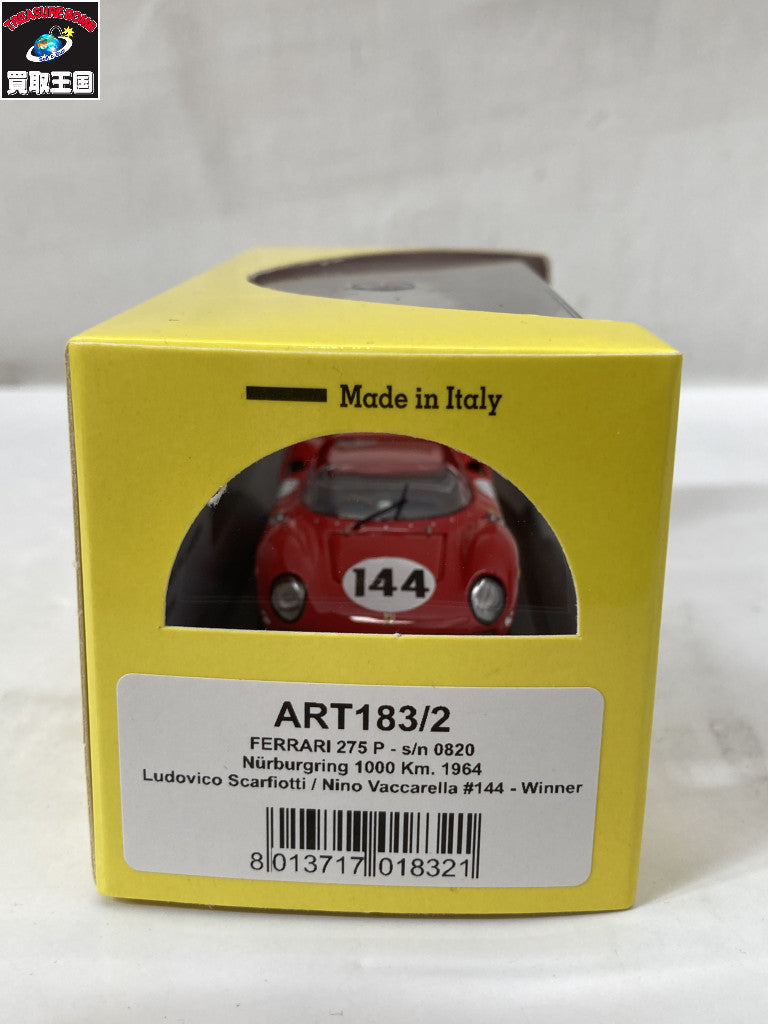 ART MODEL 1/43 フェラーリ 275P #144 ルマン24 ’64 スケールカー