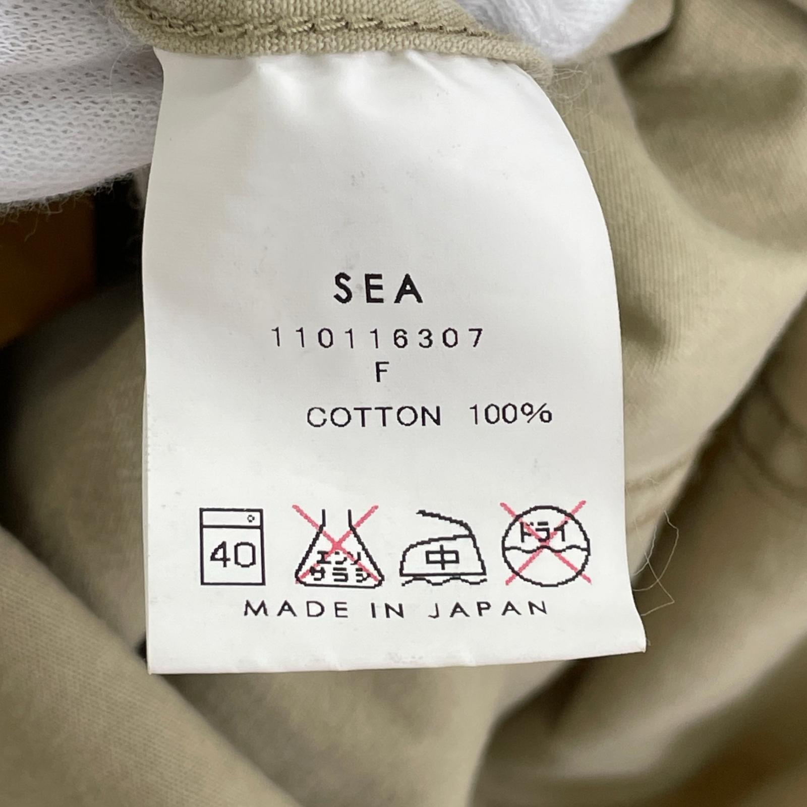 長袖シャツ SEA ロングシャツ F ベージュ ベージュ