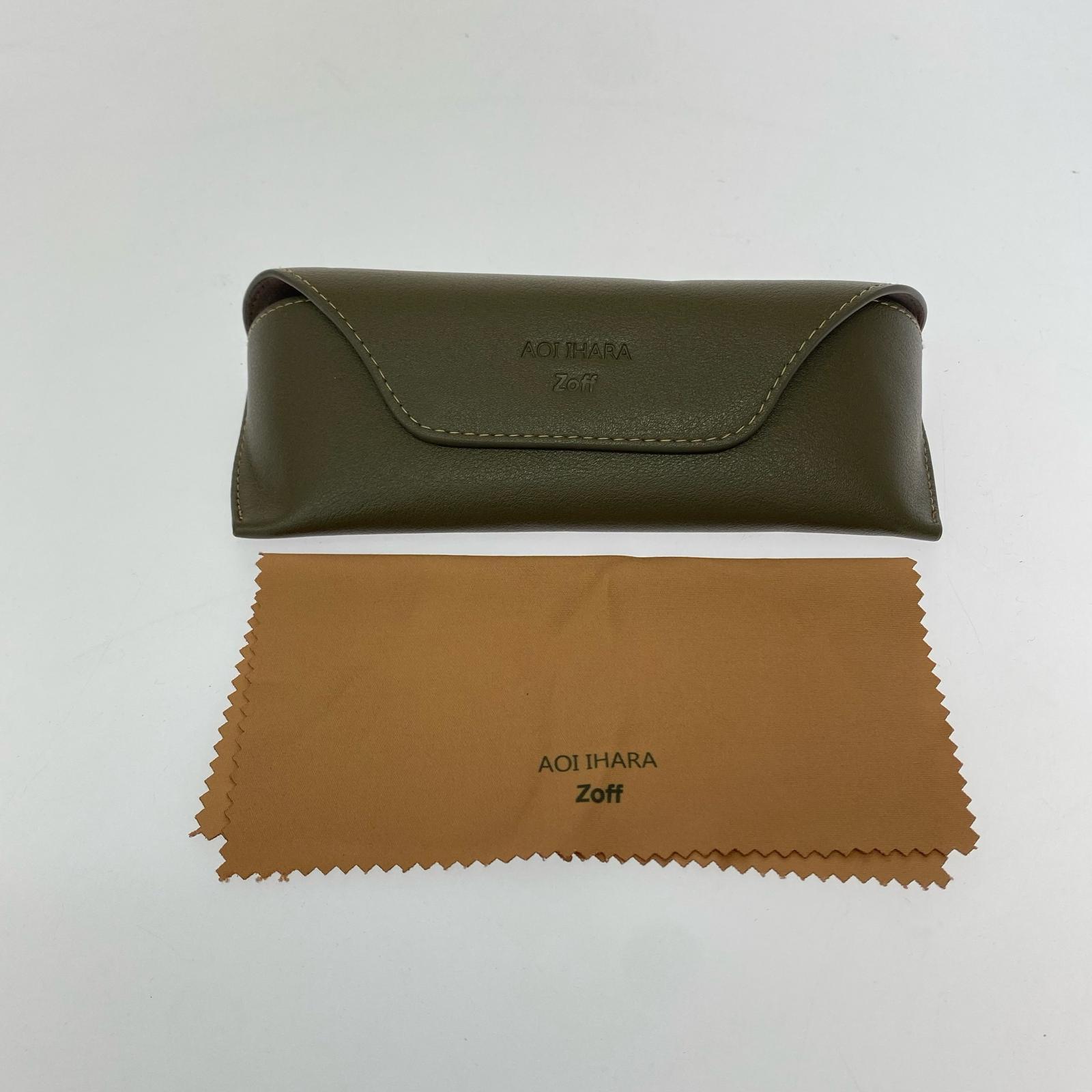 その他アクセサリー ZOFF × AOI IHARA ボストンサングラス ブラウン