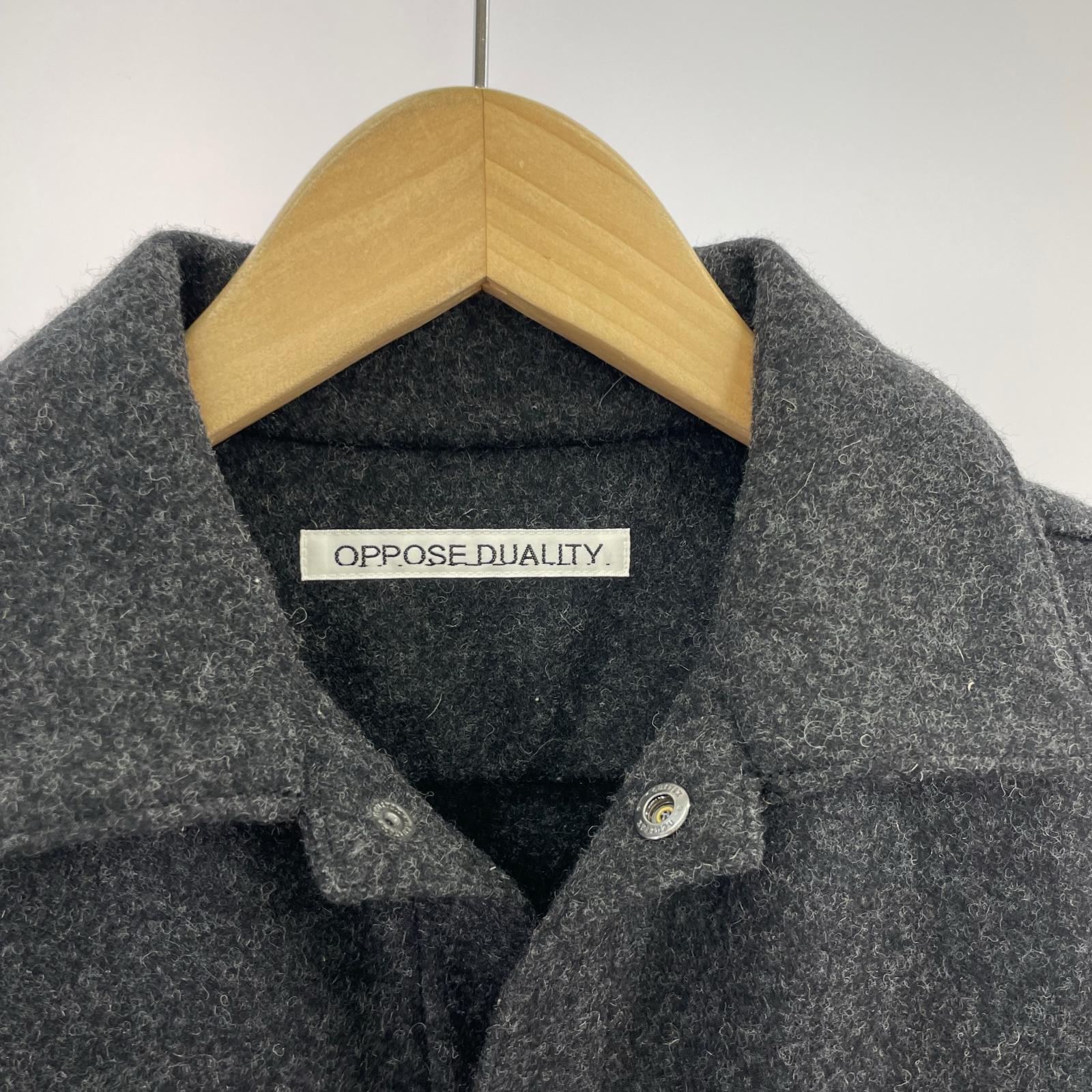 ジャケット OPPOSE DUALITY 24AW ウール ジャケット 44 グレー系 44 グレー