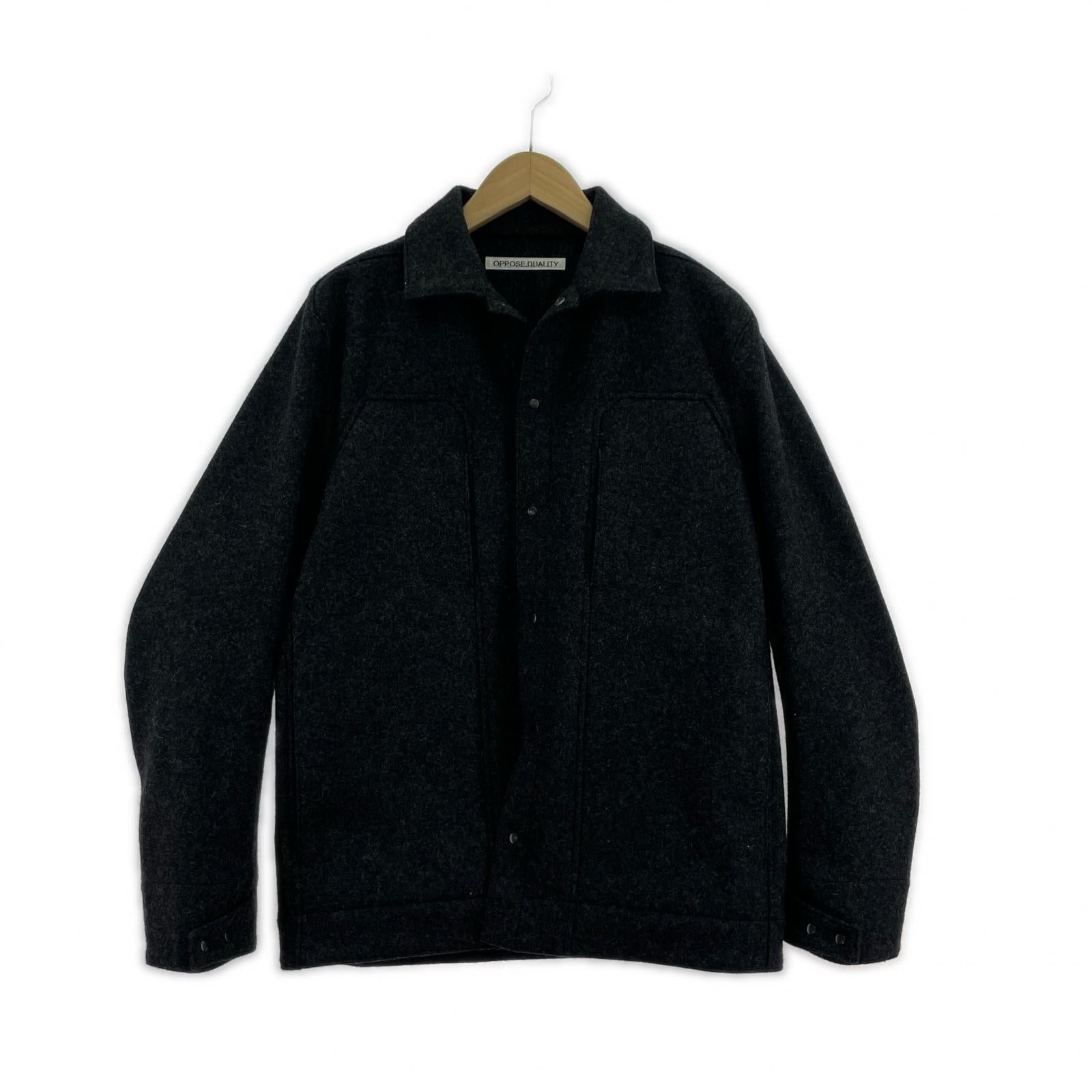 ジャケット OPPOSE DUALITY 24AW ウール ジャケット 44 グレー系 44 グレー