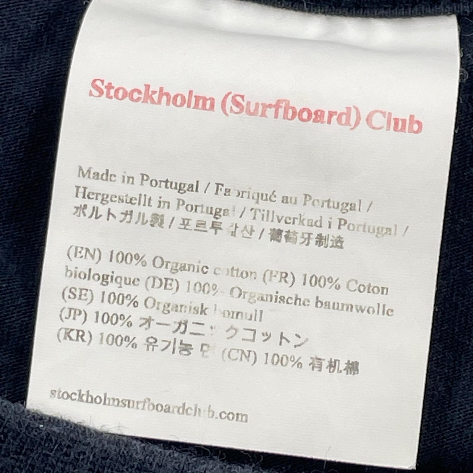 半袖Tシャツ STOCKHOLM SURFBOARD CLUB/M/ブラック M ブラック