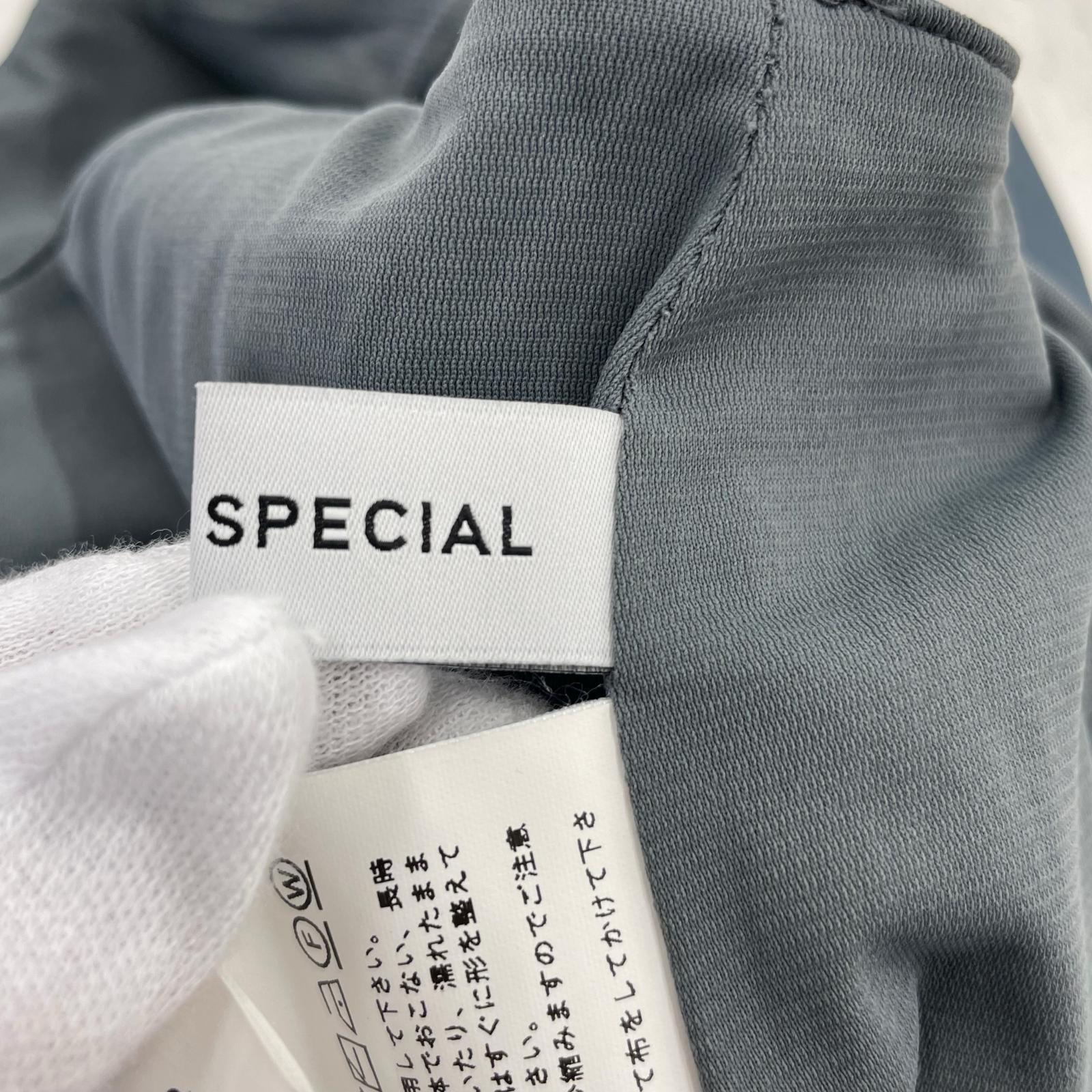 ワンピース MAISON SPECIAL ノースリーブワンピース グレー