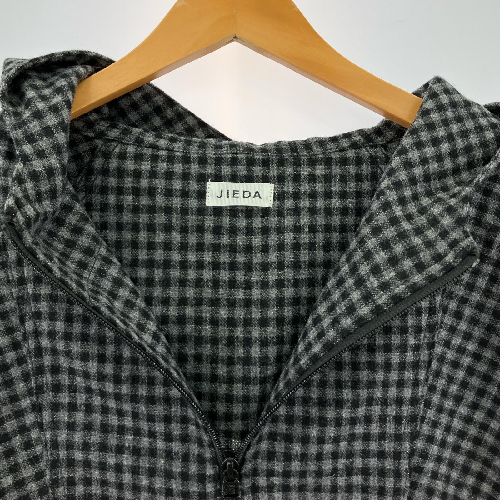 パーカー CHECK PULLOVER PARKA(1) 1 ブラック