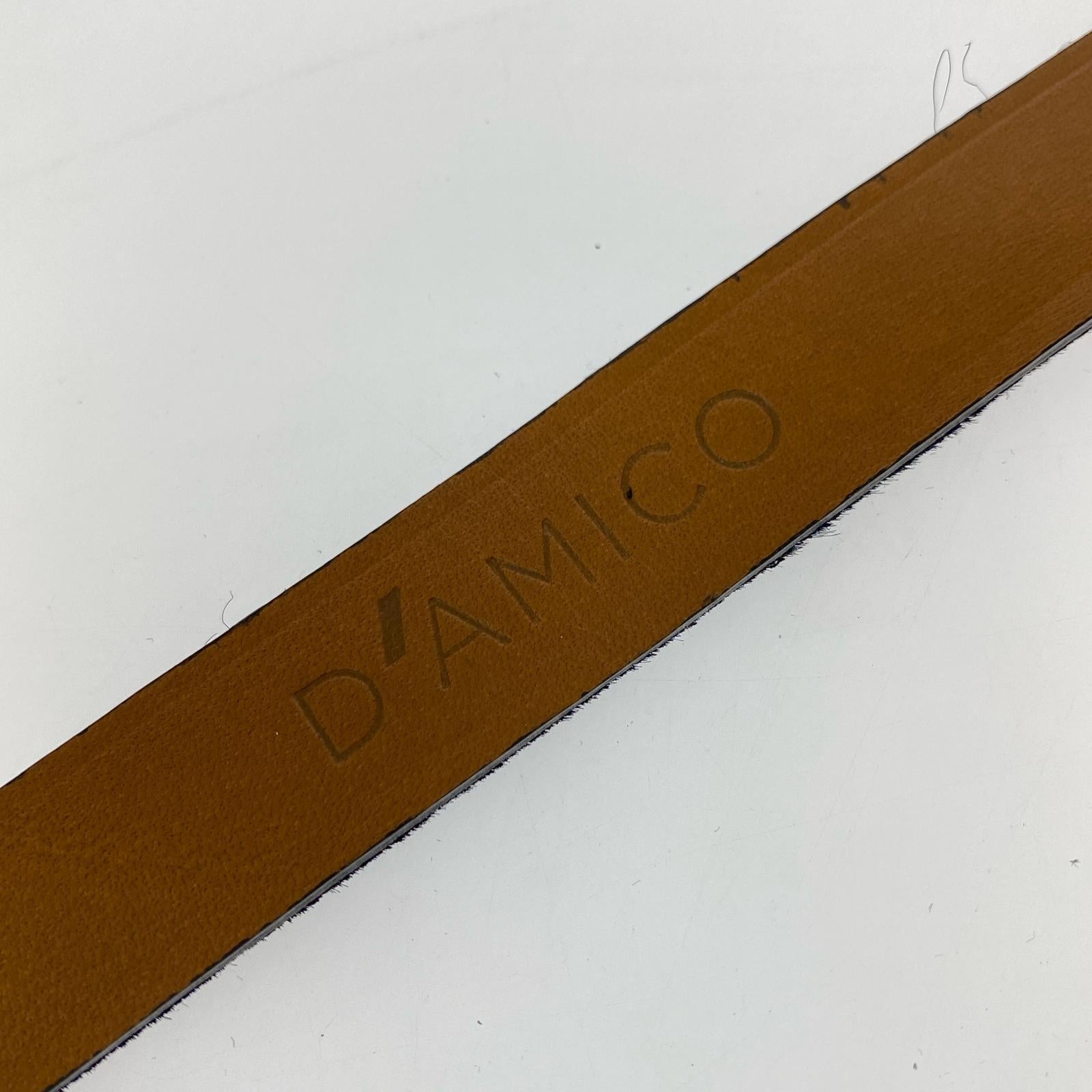 その他アクセサリー ANDREA D'AMICO 毛皮 ベルト ネイビー ネイビー