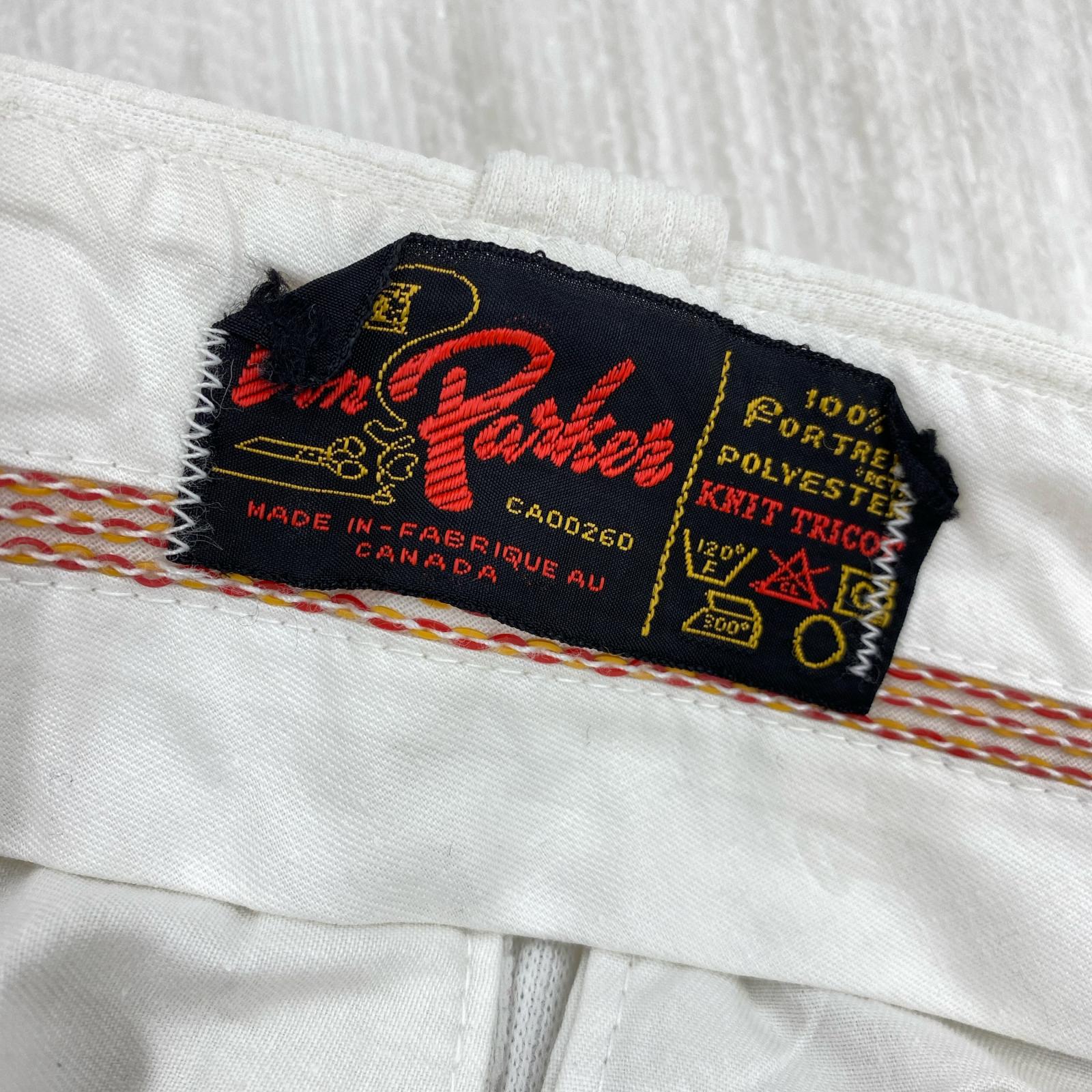 パンツ 70s フレアスラックス 白 ホワイト