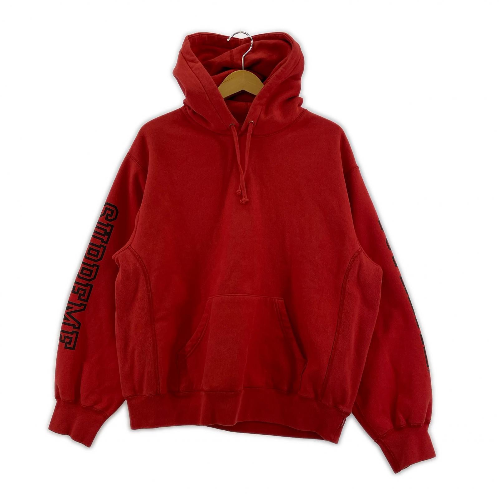 パーカー Supreme 24AW Collegiate Sleeve Hooded Sweatshirt サイズS レッド S レッド