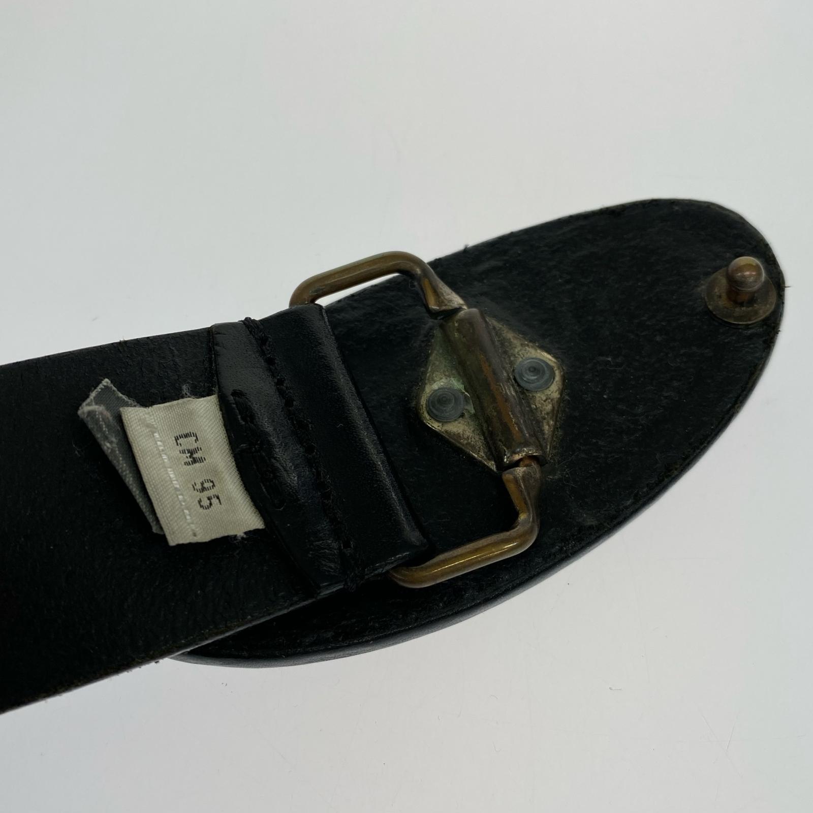 その他アクセサリー レザーベルト 黒 ブラック