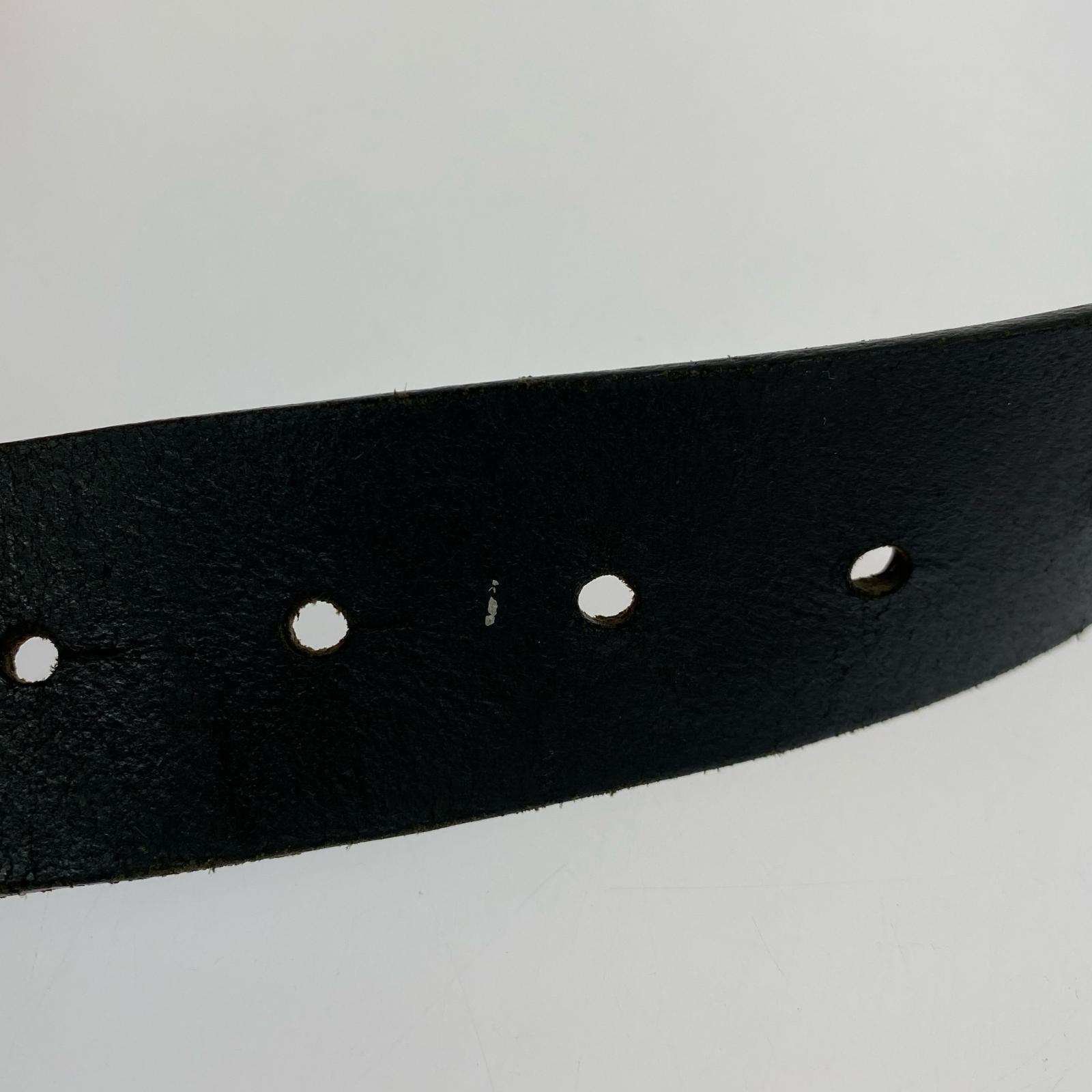 その他アクセサリー レザーベルト 黒 ブラック