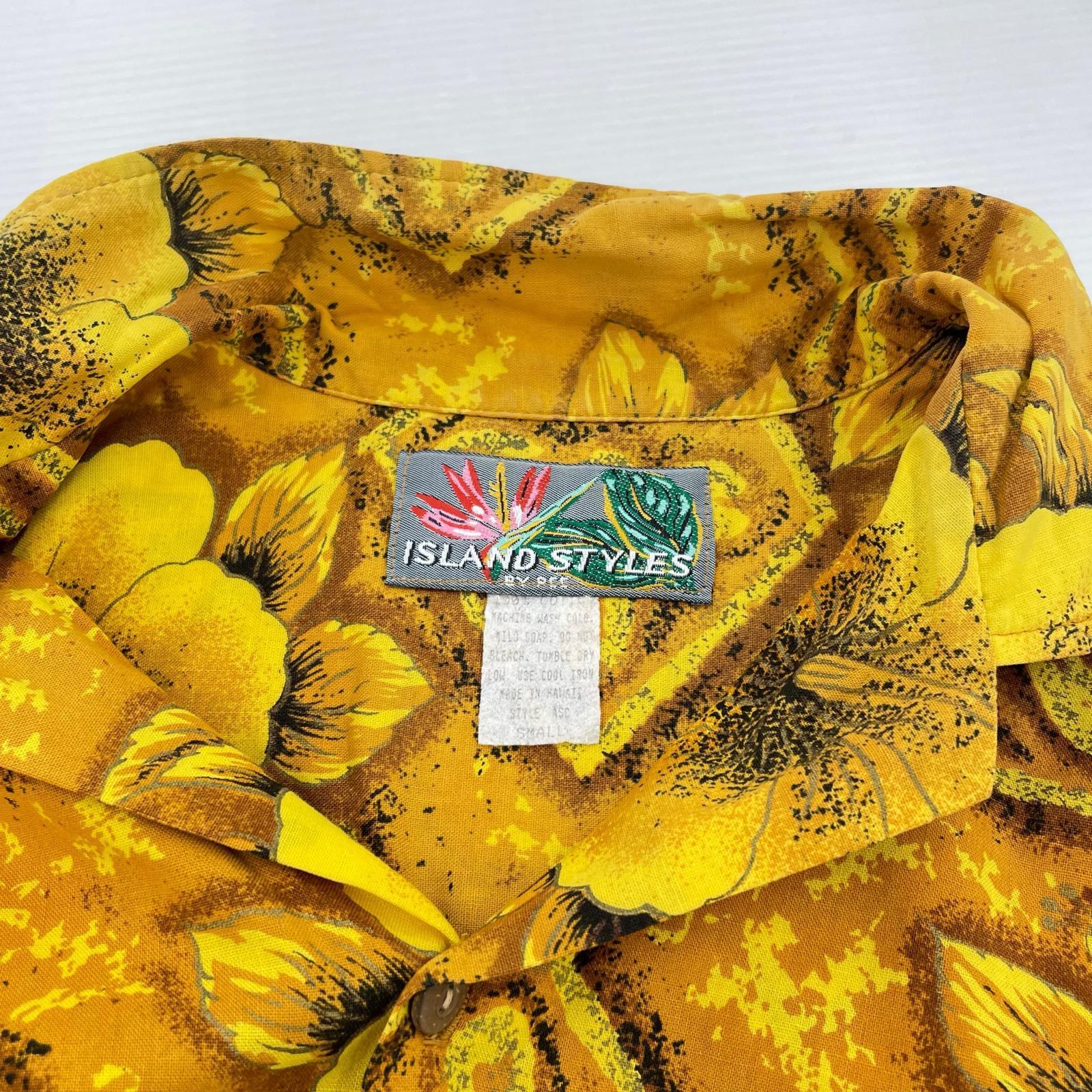 半袖シャツ ISLAND STYLE アロハシャツ S S