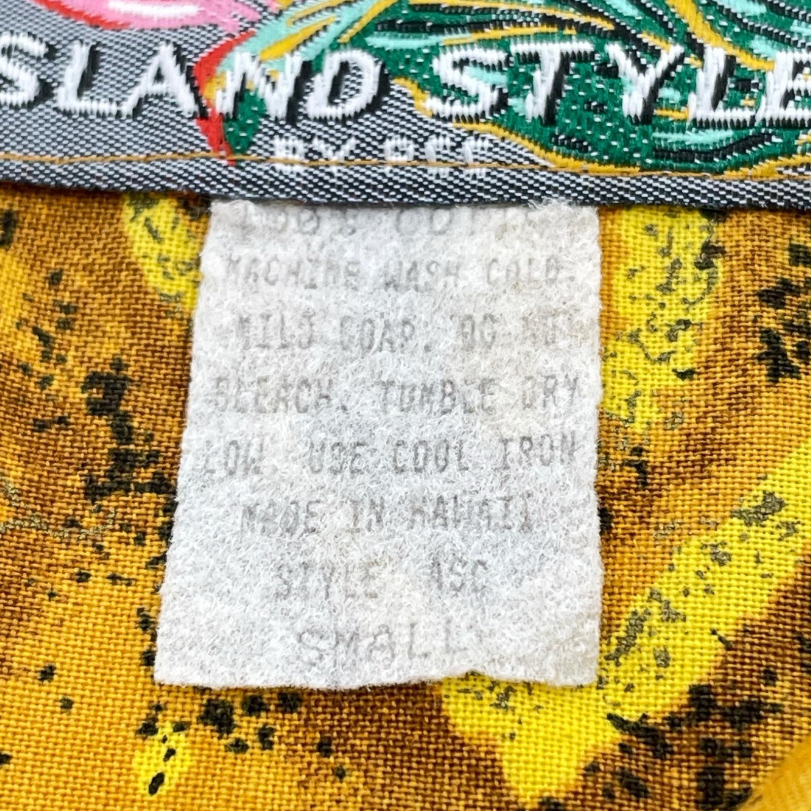 半袖シャツ ISLAND STYLE アロハシャツ S S