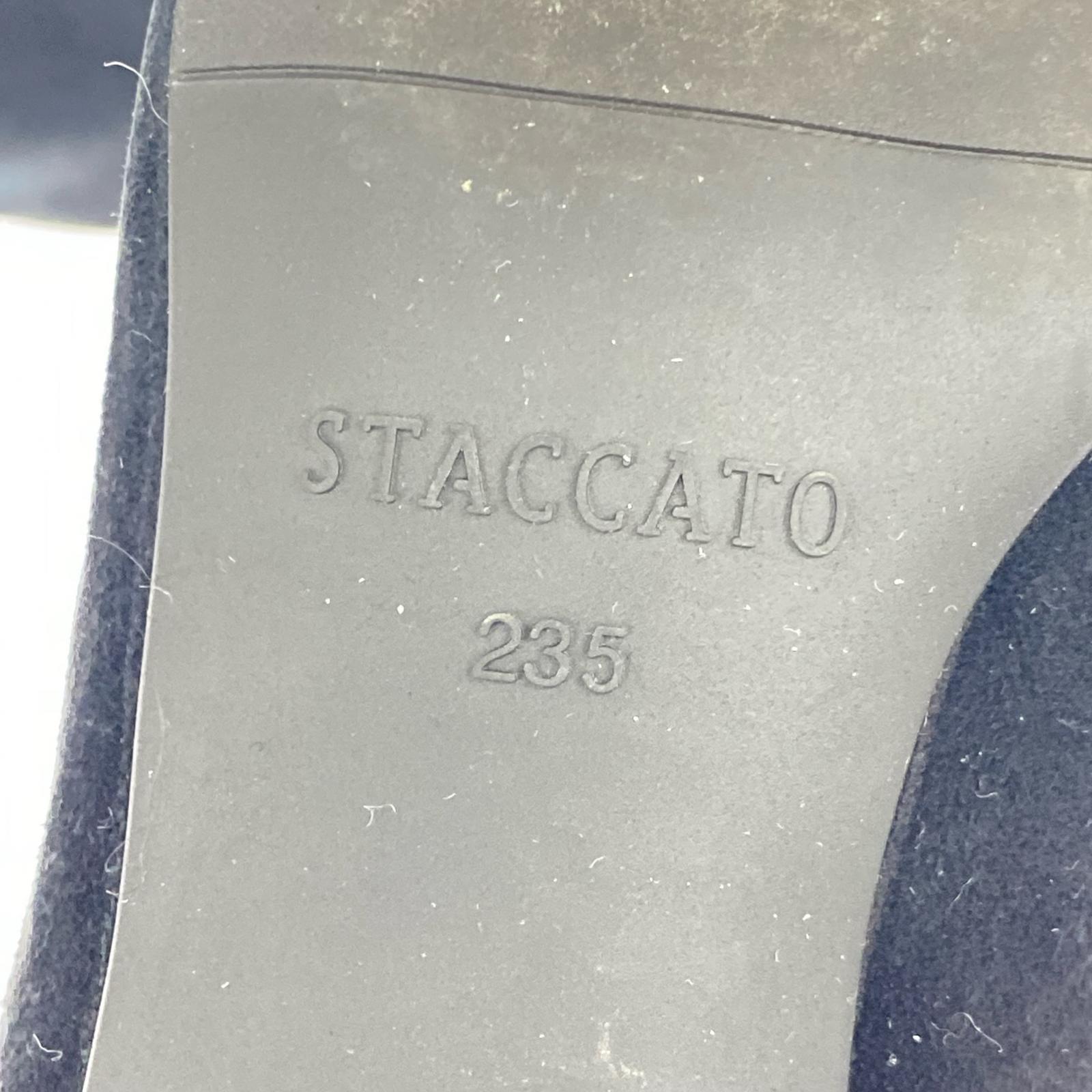 ブーツ STACCATO ショートブーツ 23.5cm (US5 1/2 UK5 EU37) ブラック