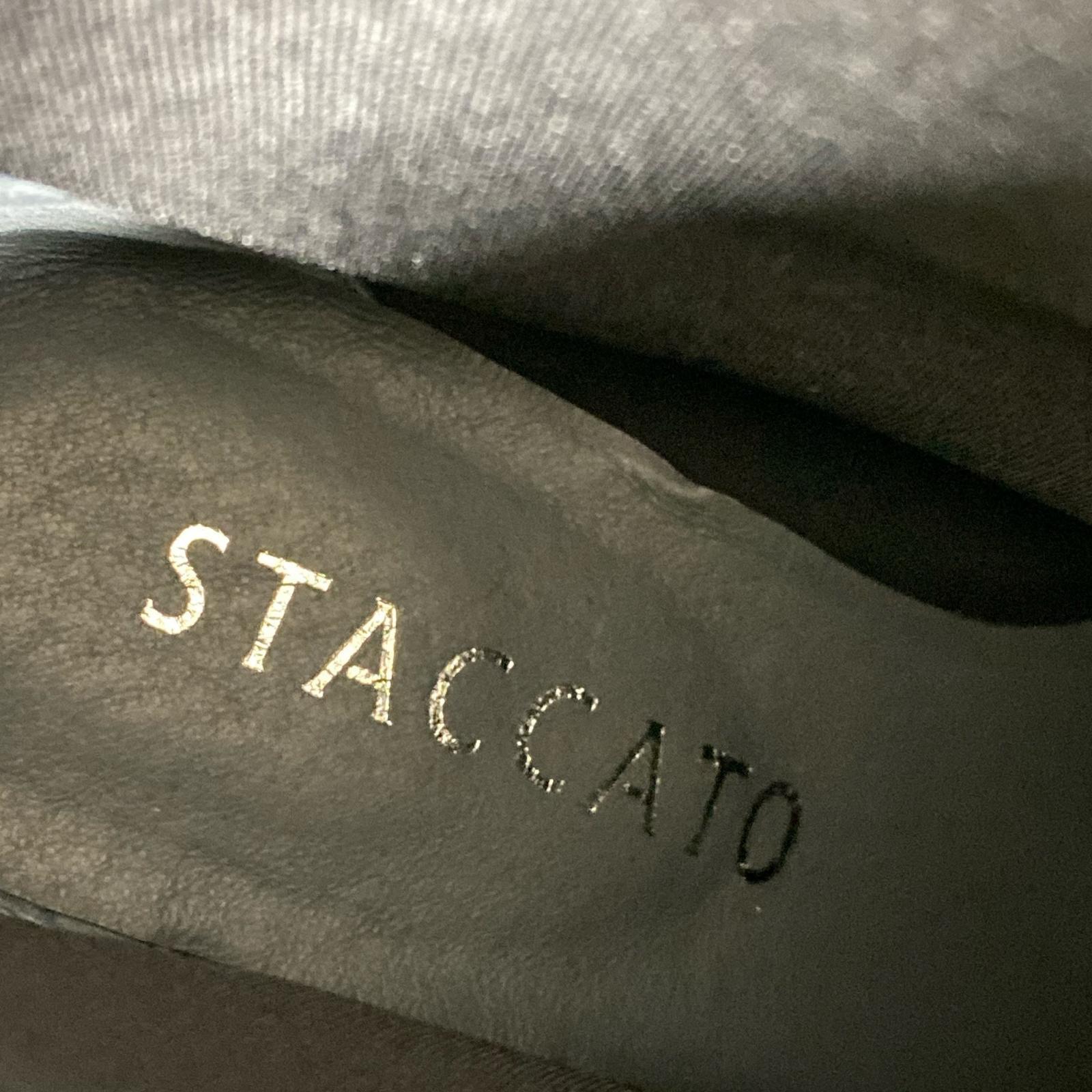 ブーツ STACCATO ショートブーツ 23.5cm (US5 1/2 UK5 EU37) ブラック