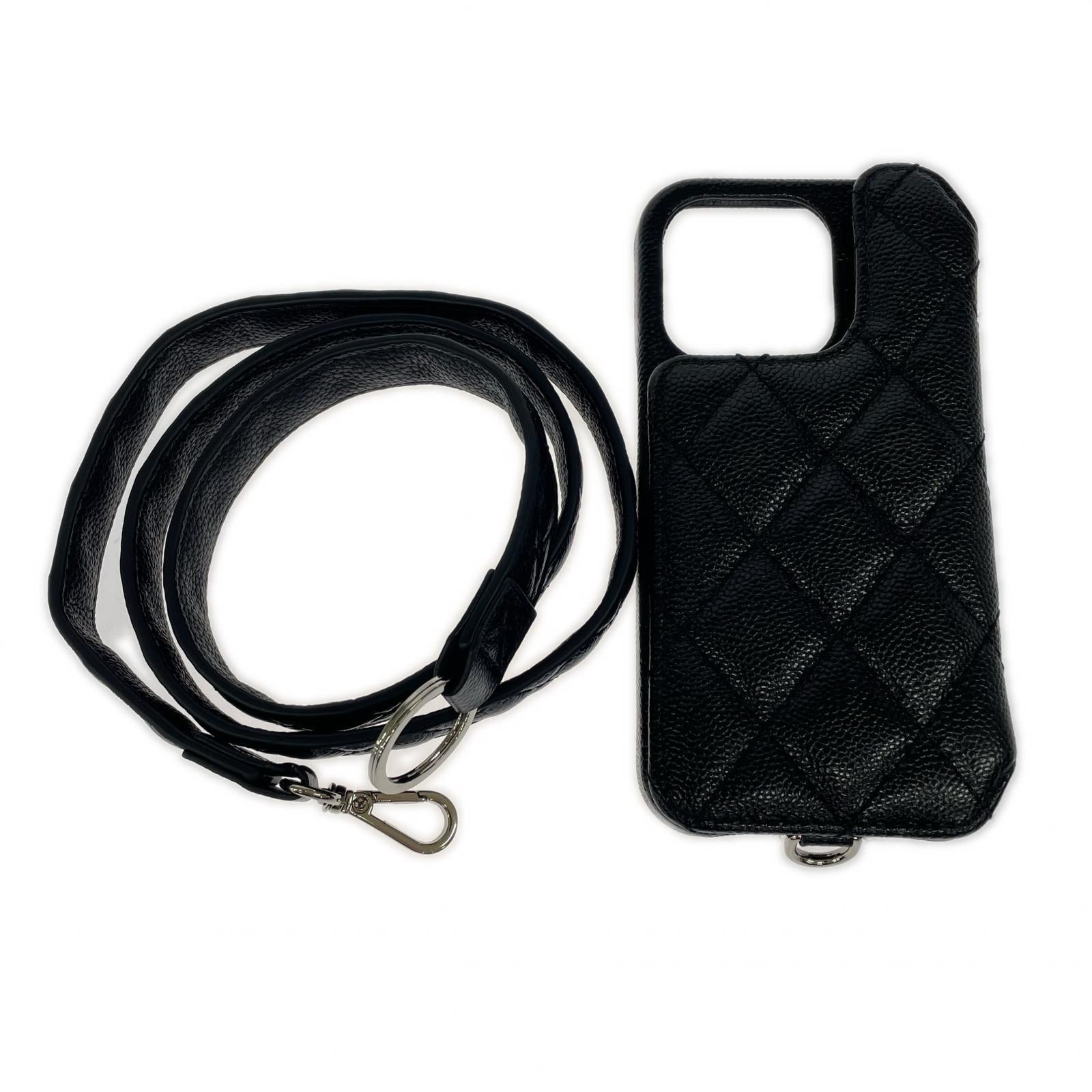 その他アクセサリー SOPH DEMIURVO ネックストラップ&スマホケース ブラック