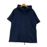 パーカー Engineered Garments S/S sweat pullover hoodie 紺 (S) S ネイビー
