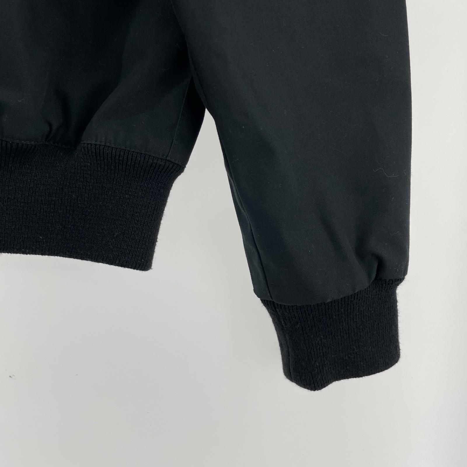 ジャケット ハリントンジャケット BLK S ブラック