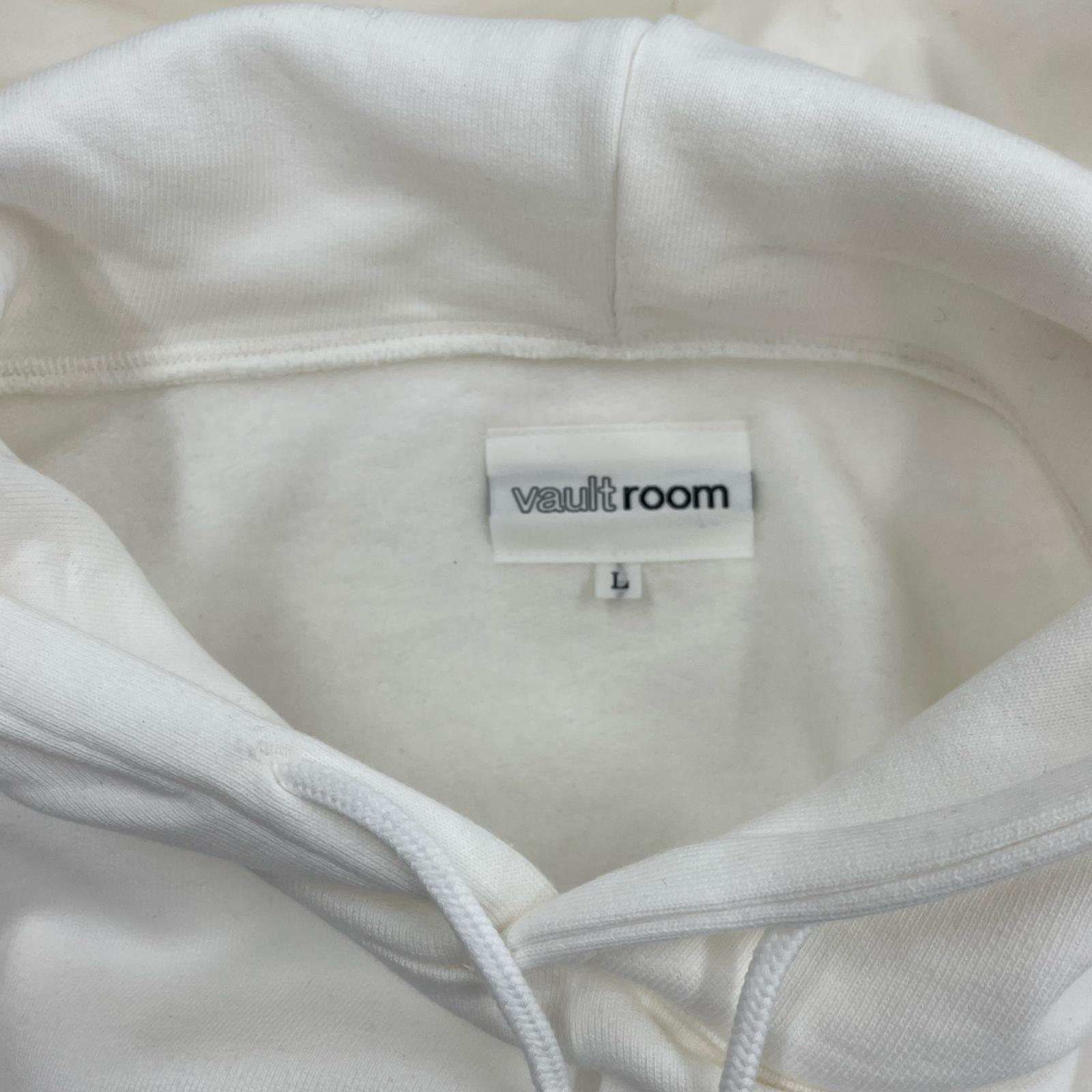 パーカー Vault room×Chronoir 叶 POパーカー L ホワイト