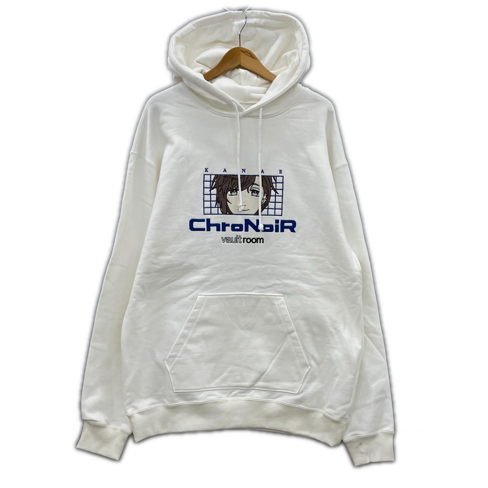 パーカー Vault room×Chronoir 叶 POパーカー L ホワイト
