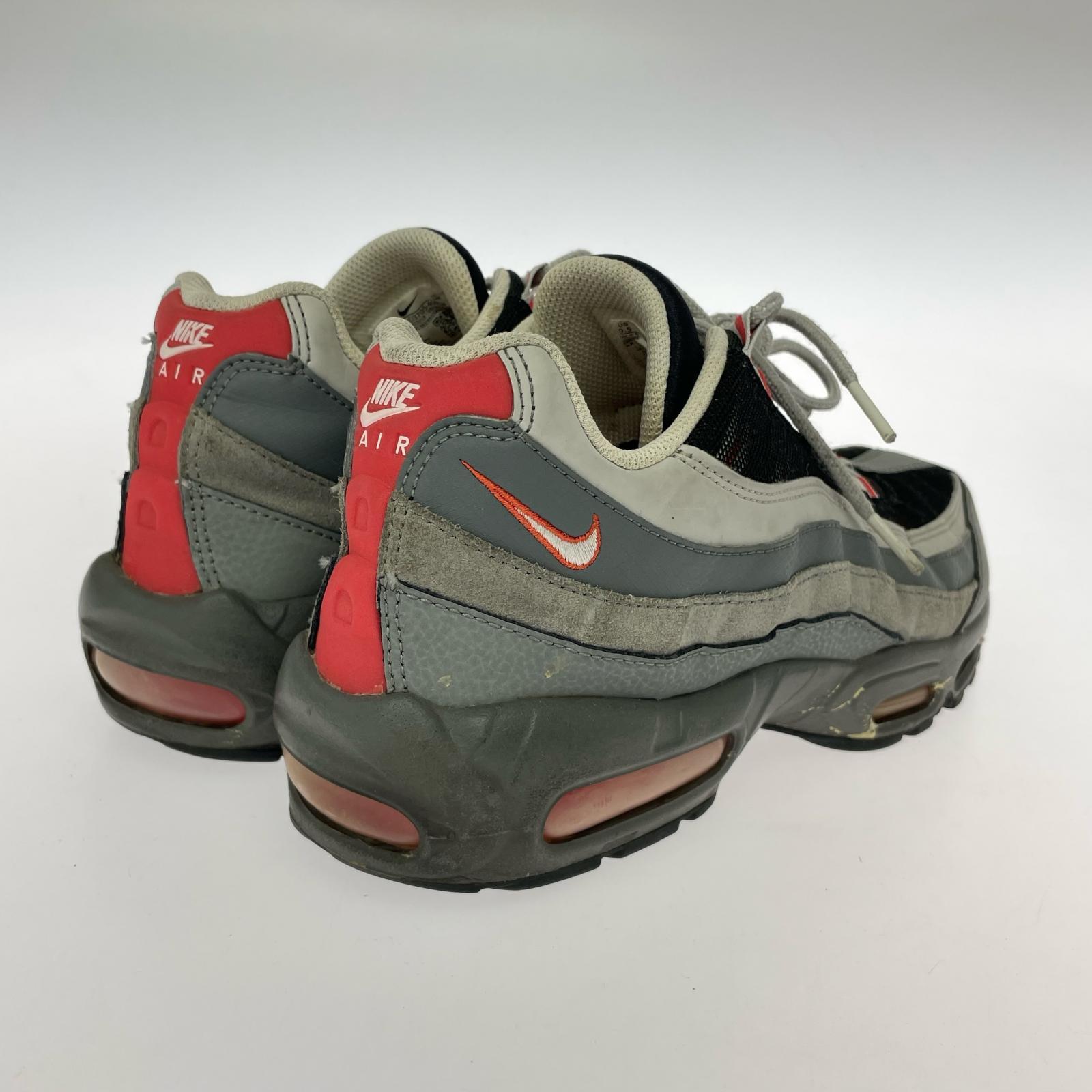 スニーカー Air Max 95 Essential Track Red 27.5cm 27.5cm (US9 1/2 UK9 EU45) グレー