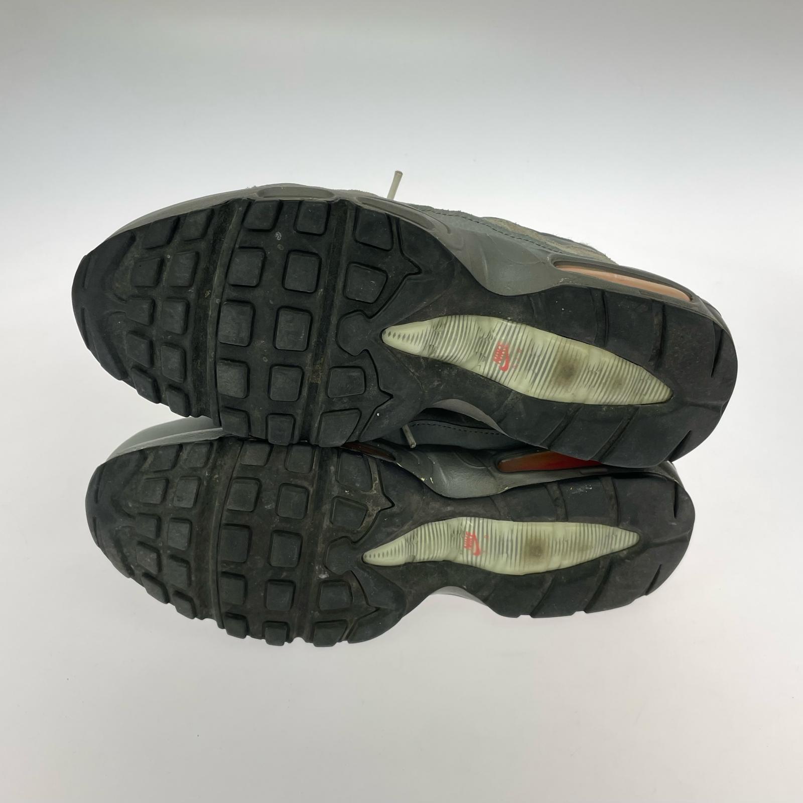 スニーカー Air Max 95 Essential Track Red 27.5cm 27.5cm (US9 1/2 UK9 EU45) グレー