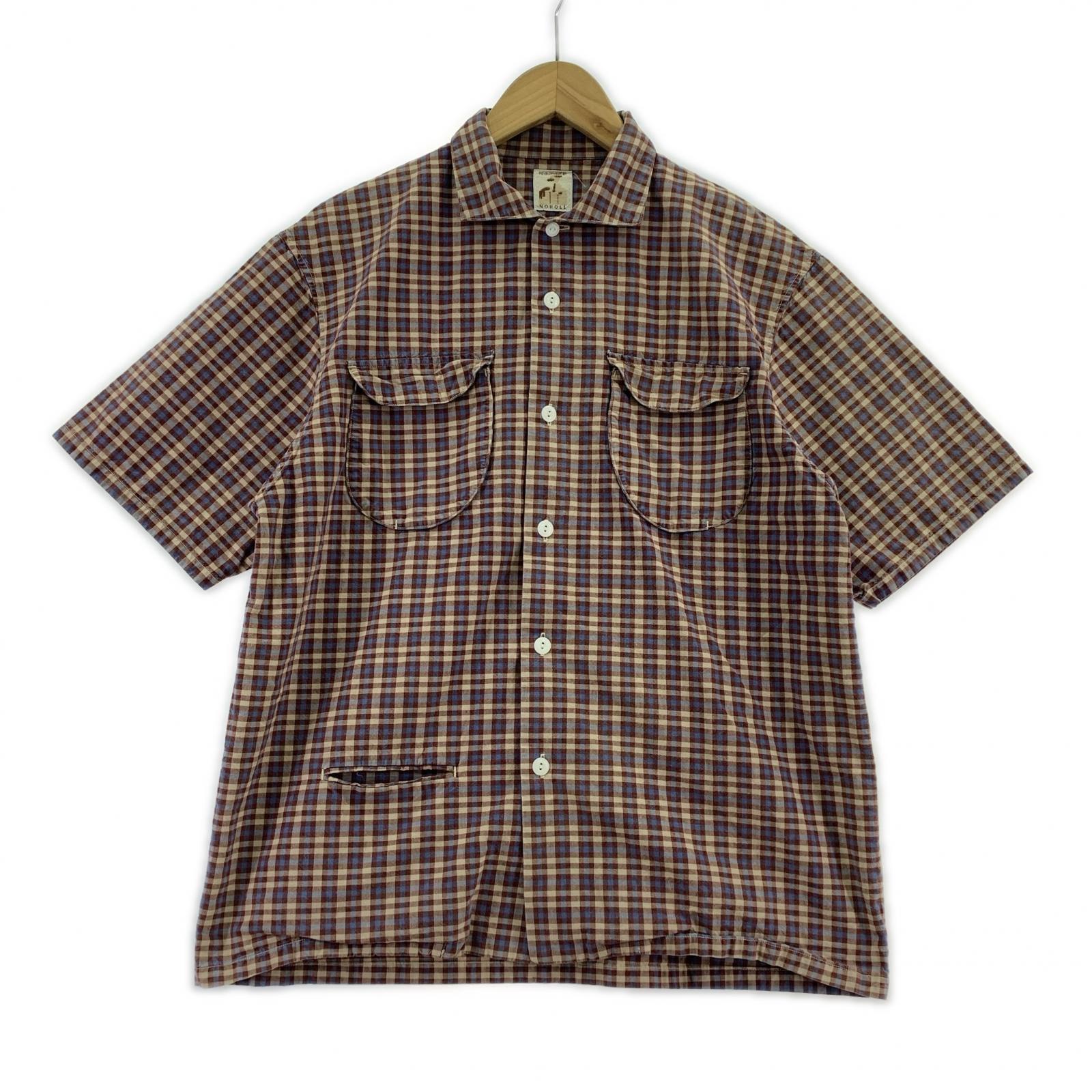 半袖シャツ noroll WARREN SHIRTS M マルチカラー
