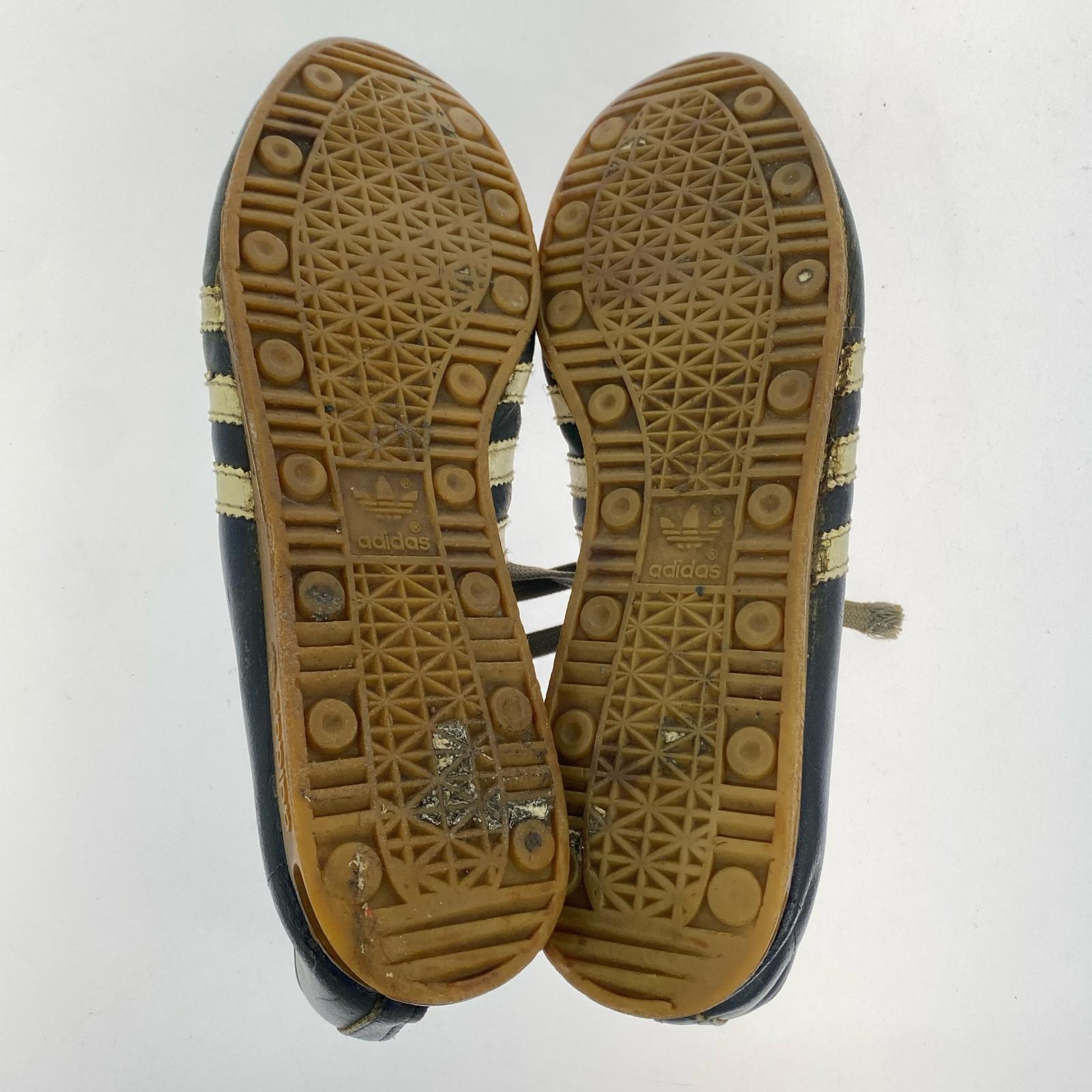 スニーカー adidas STADION 紺 ルーマニア製