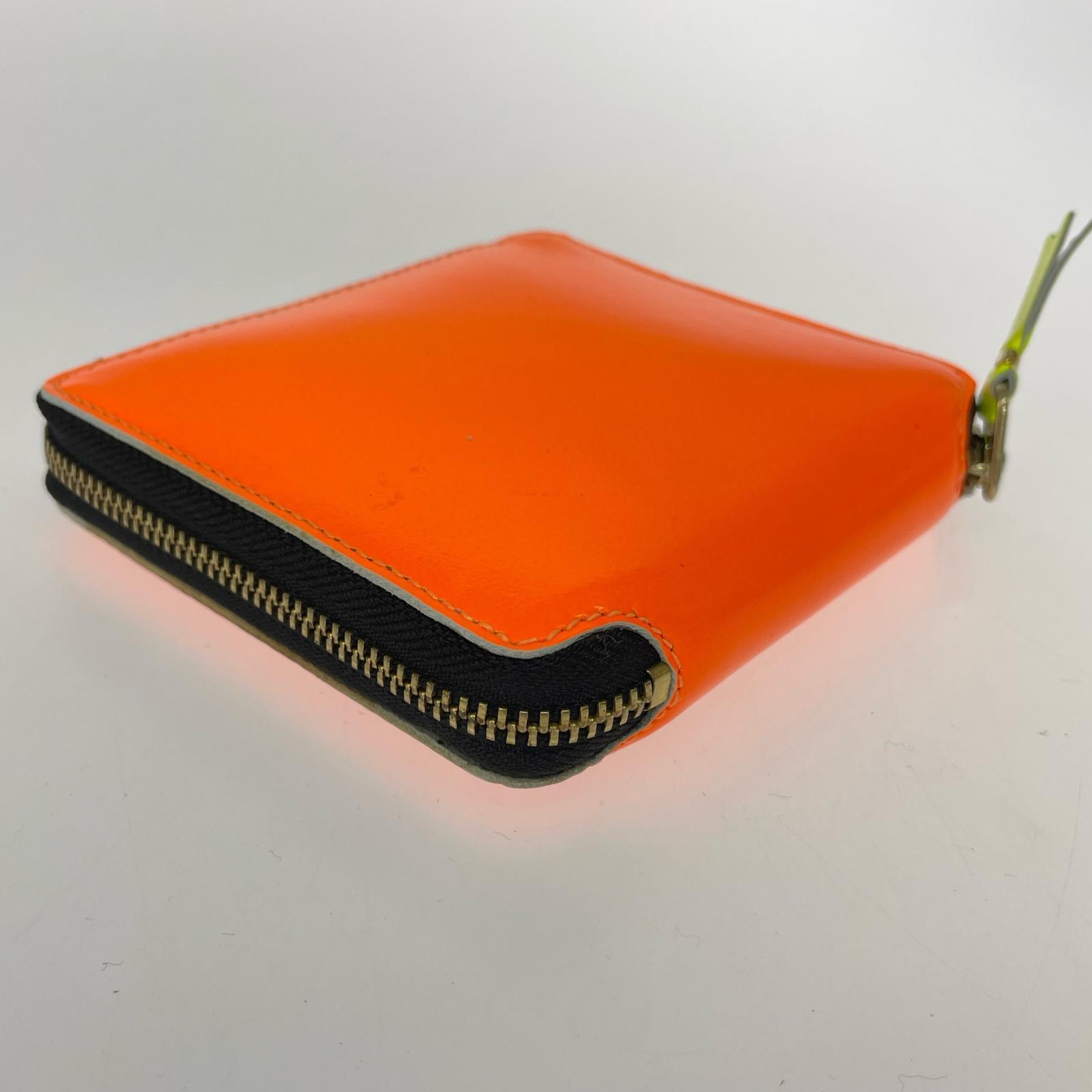 コンパクトウォレット SUPER FLUO WALLET LIGHT ORANGE オレンジ