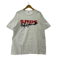 半袖Tシャツ ×yohji yamamoto ロゴプリント L ホワイト
