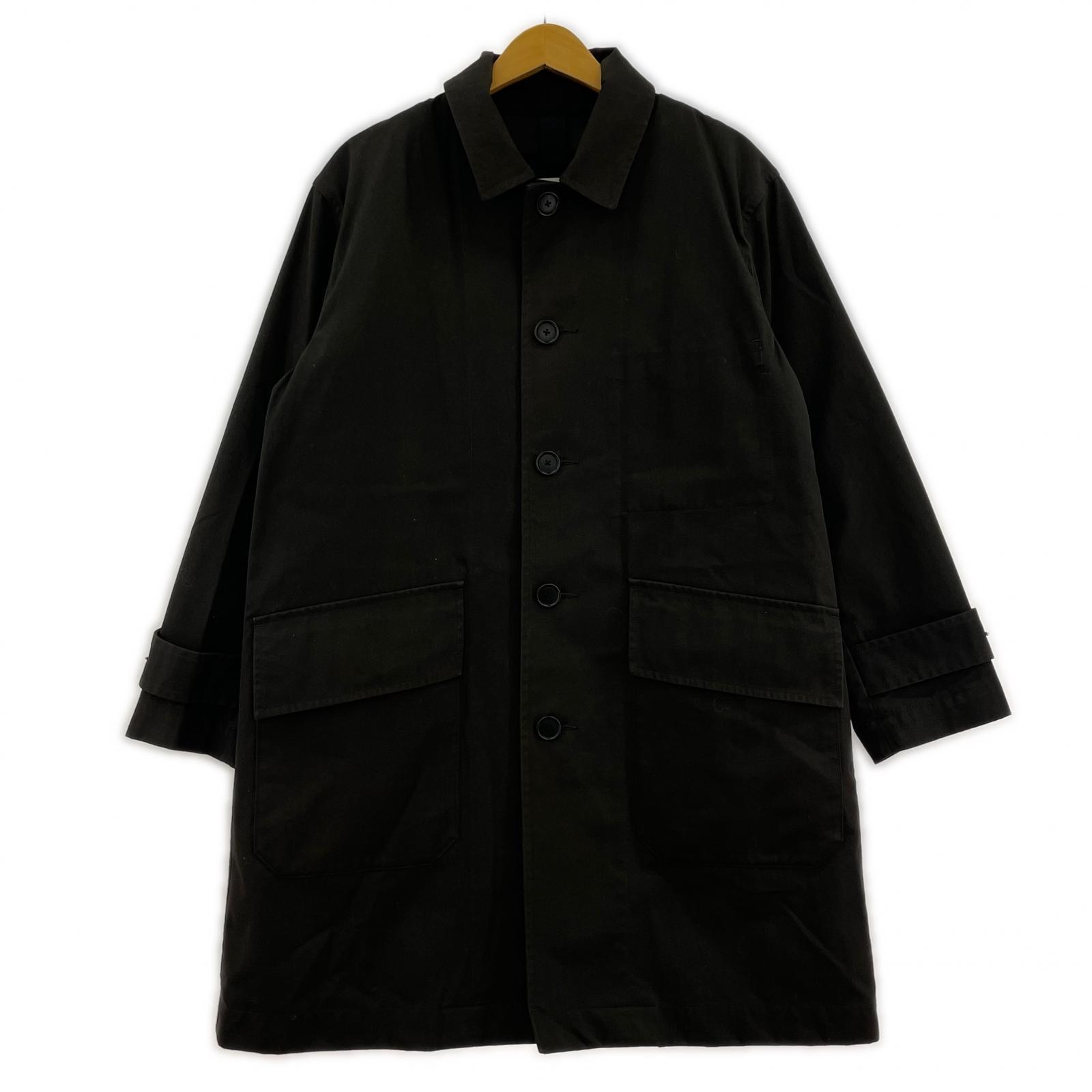 ジャケット PROOFED COTTON NYLON TWILL COAT BRW (S) S ブラウン