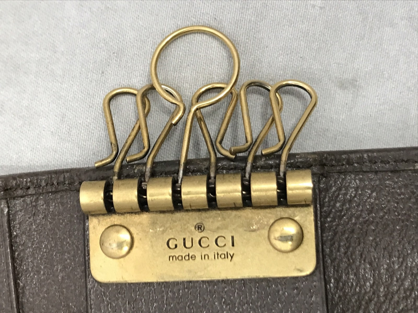 GUCCI GGスプリーム オフィディア 6連キーケース