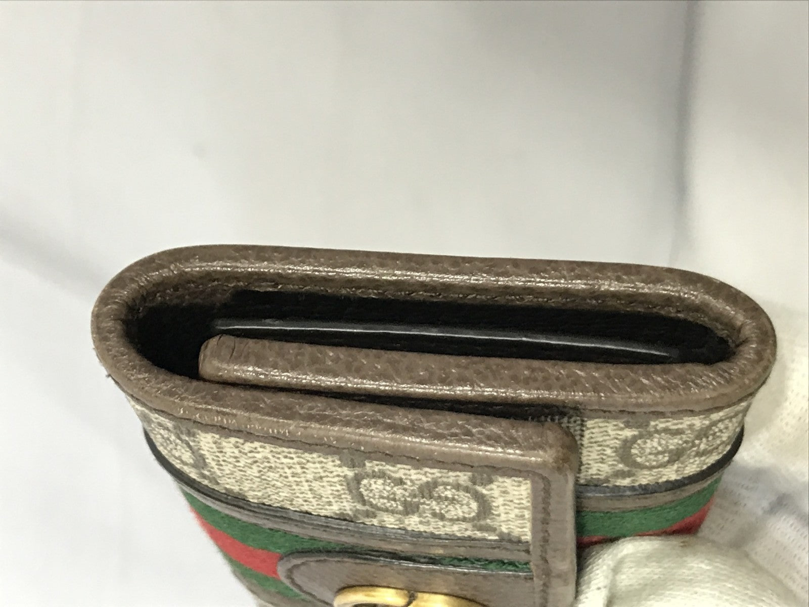 GUCCI GGスプリーム オフィディア 6連キーケース
