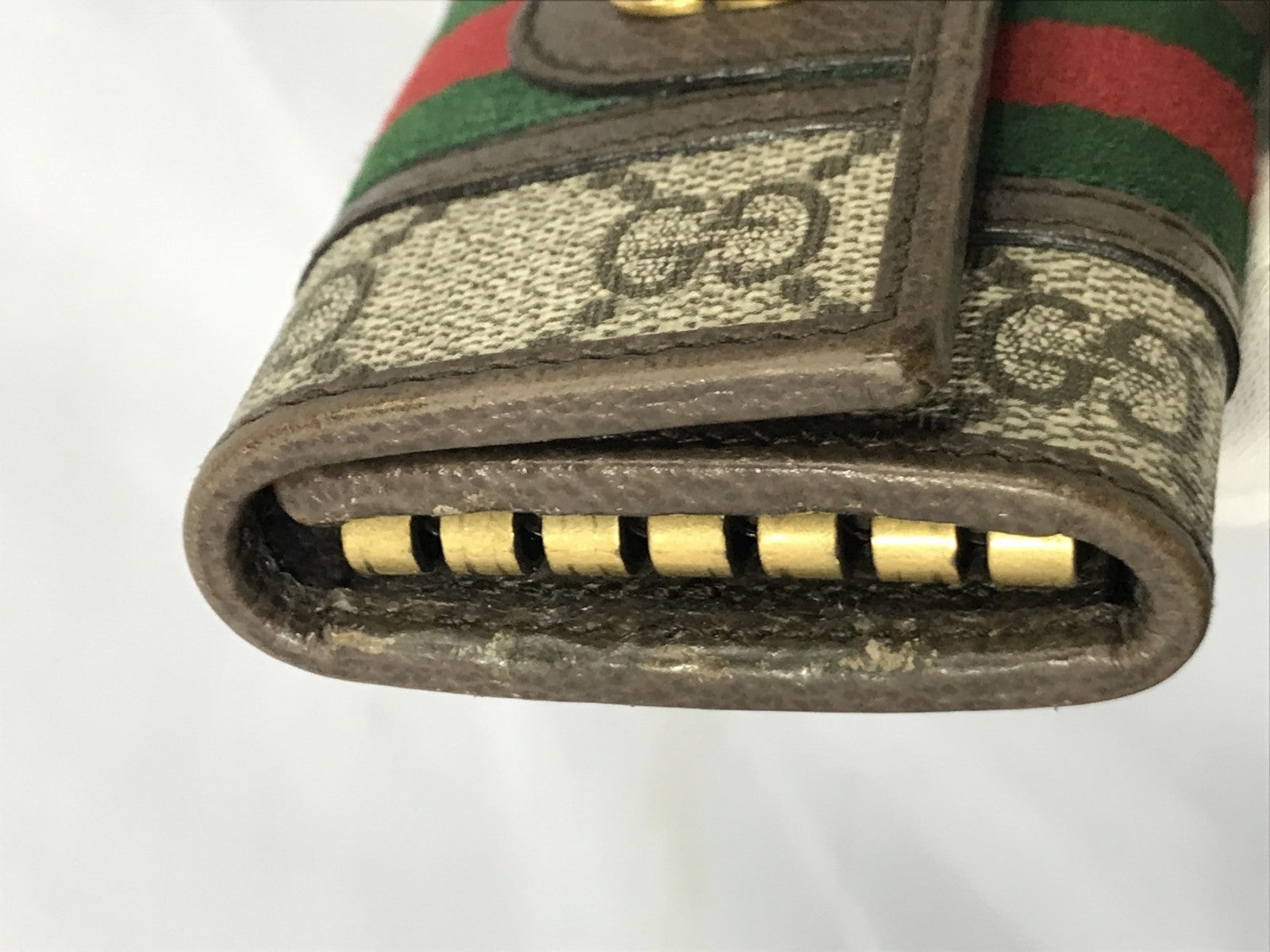 GUCCI GGスプリーム オフィディア 6連キーケース