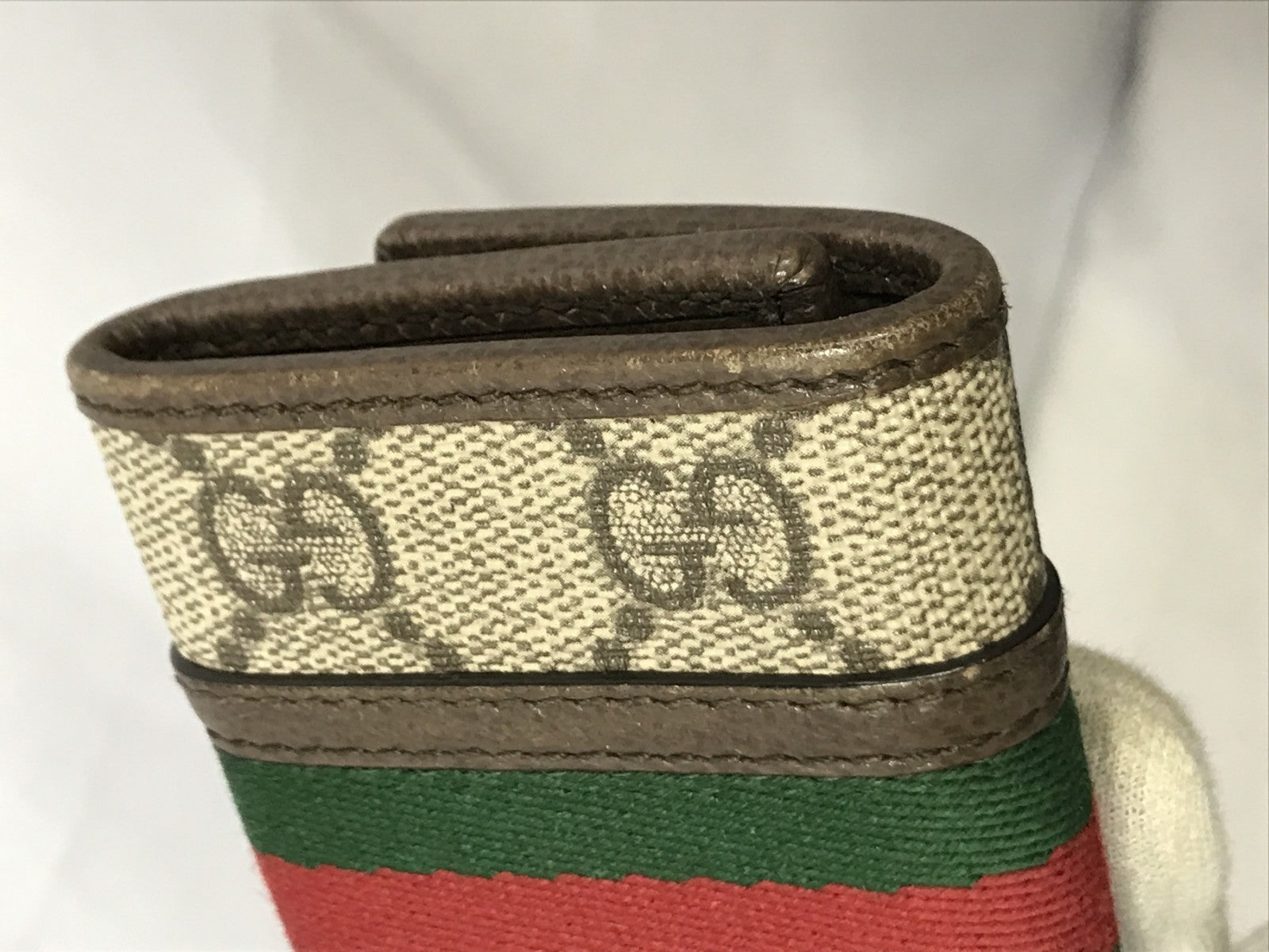 GUCCI GGスプリーム オフィディア 6連キーケース