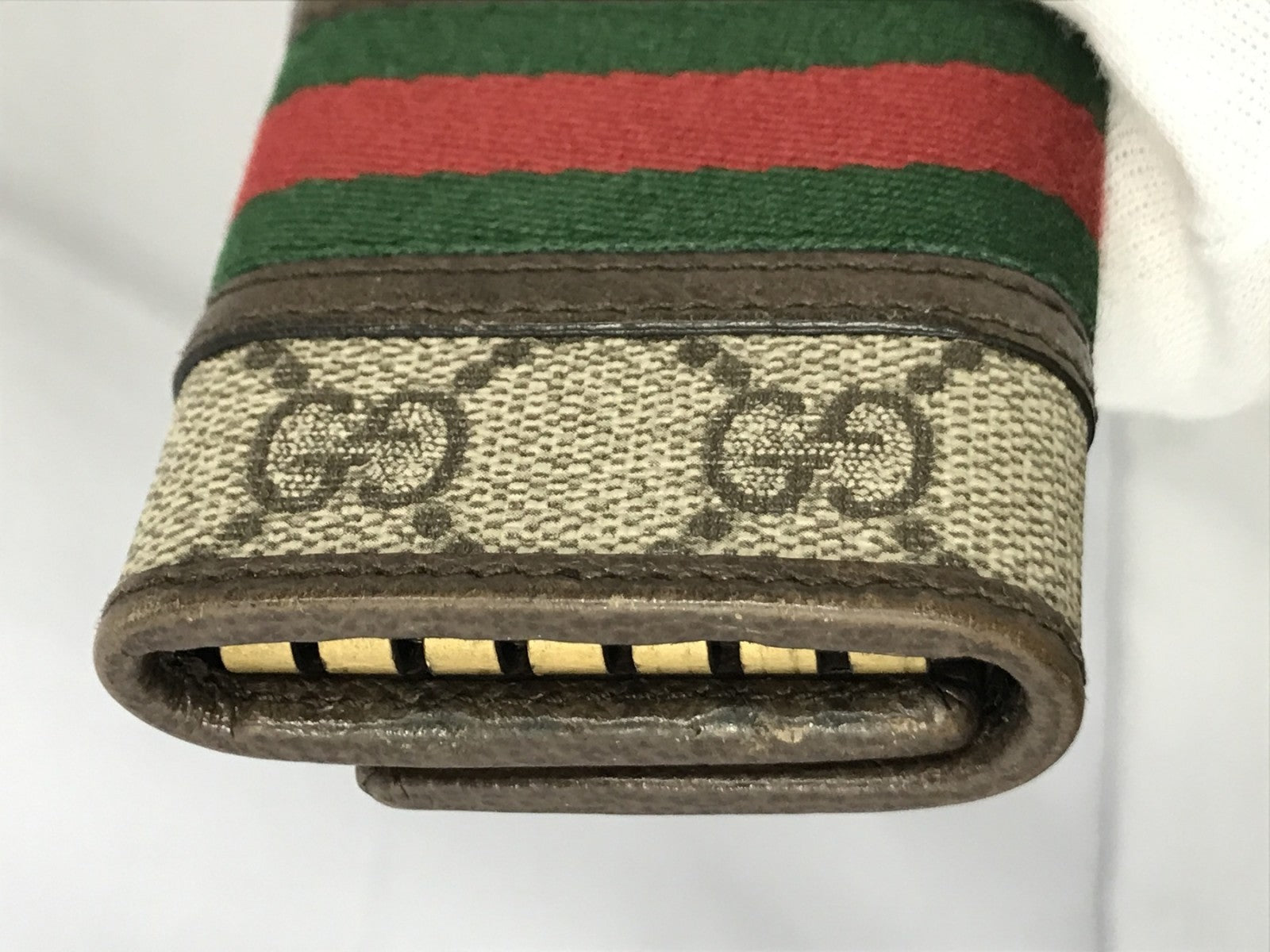 GUCCI GGスプリーム オフィディア 6連キーケース