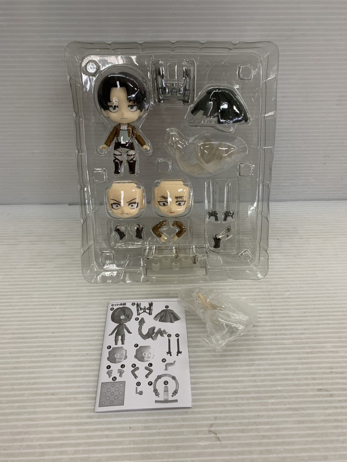 進撃の巨人 ねんどろいど リヴァイ フィギュア/グッズ