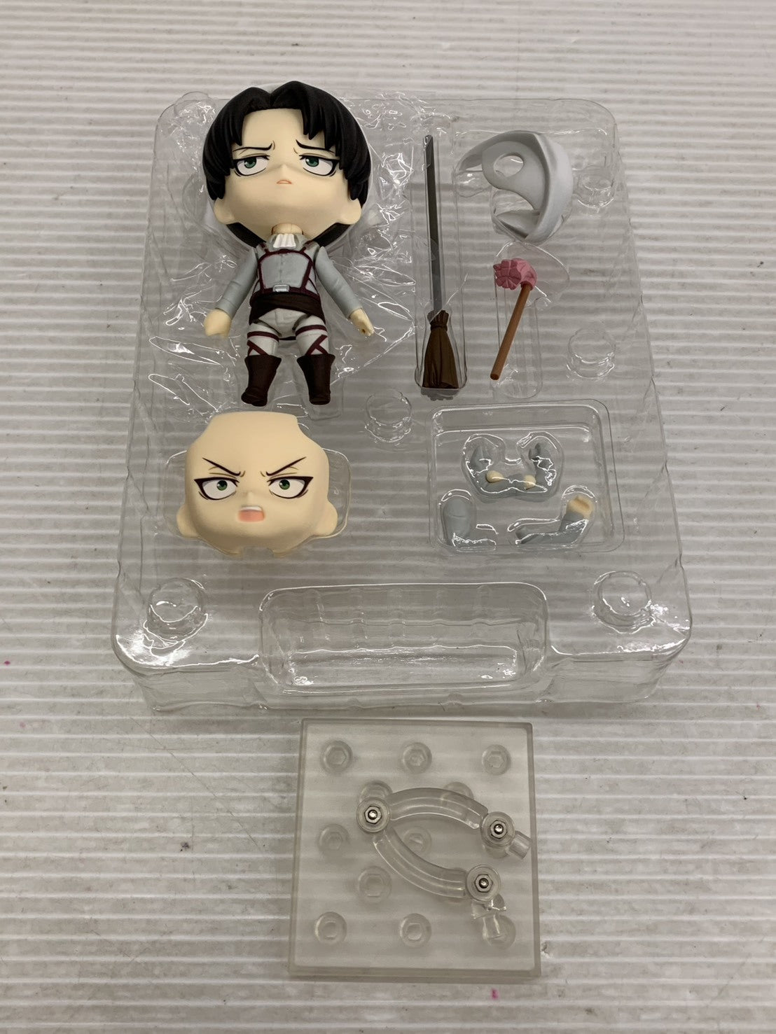 進撃の巨人 ねんどろいど リヴァイ お掃除ver. フィギュア/グッズ
