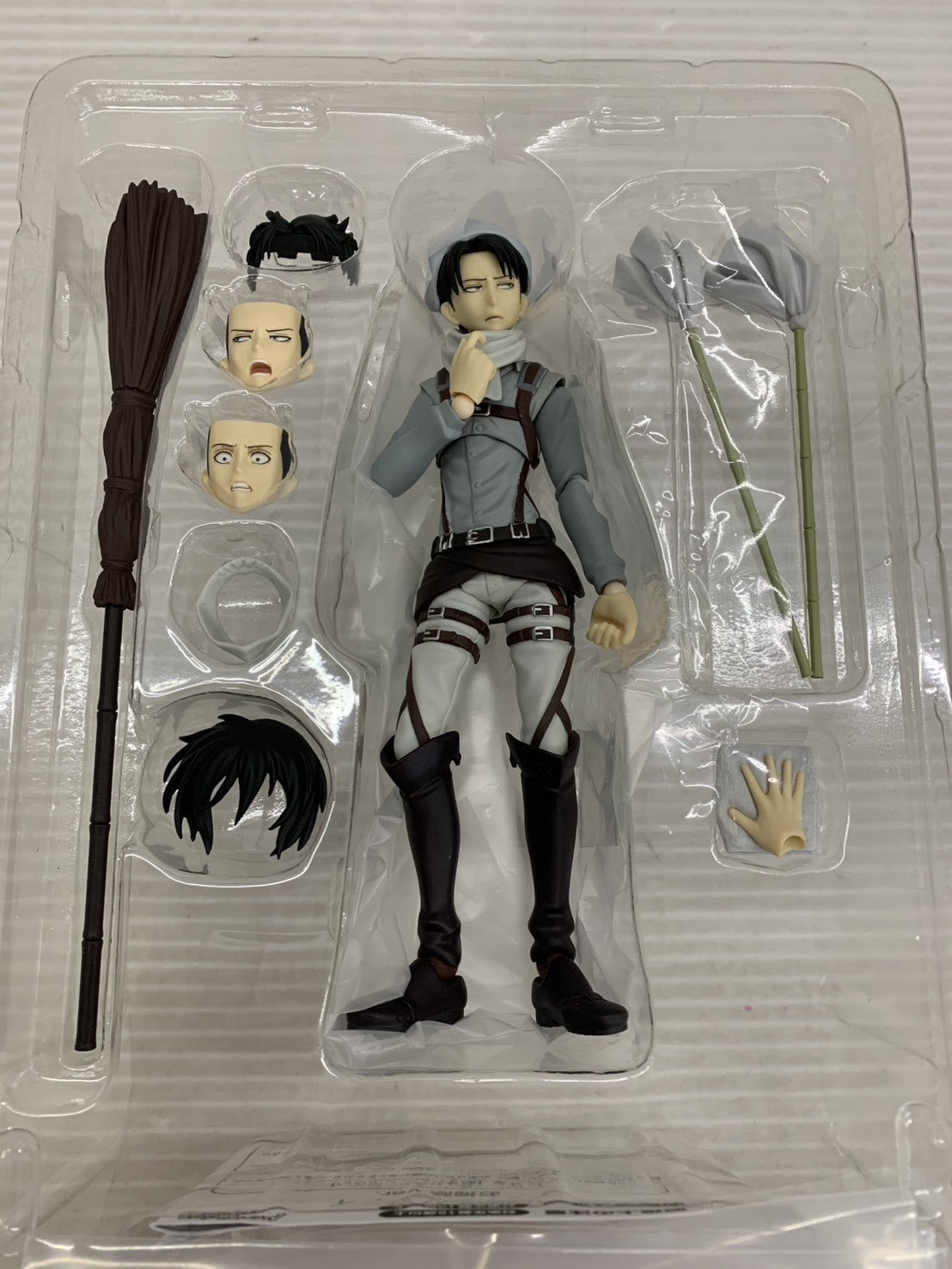 進撃の巨人 figma リヴァイ お掃除ver. フィギュア/グッズ