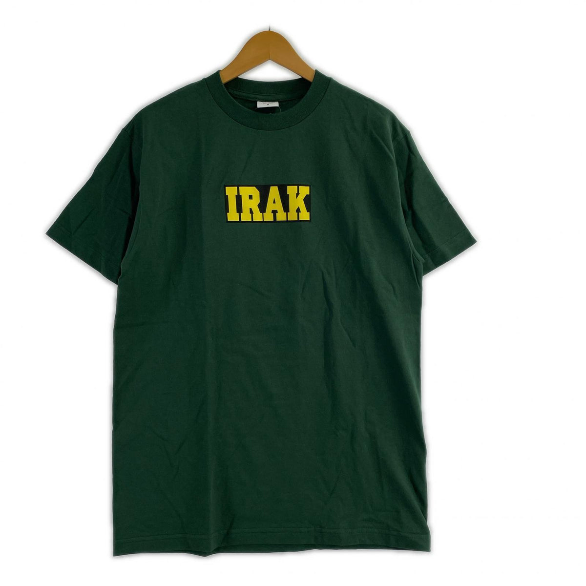 半袖Tシャツ irak tag tee 緑 (M) M グリーン