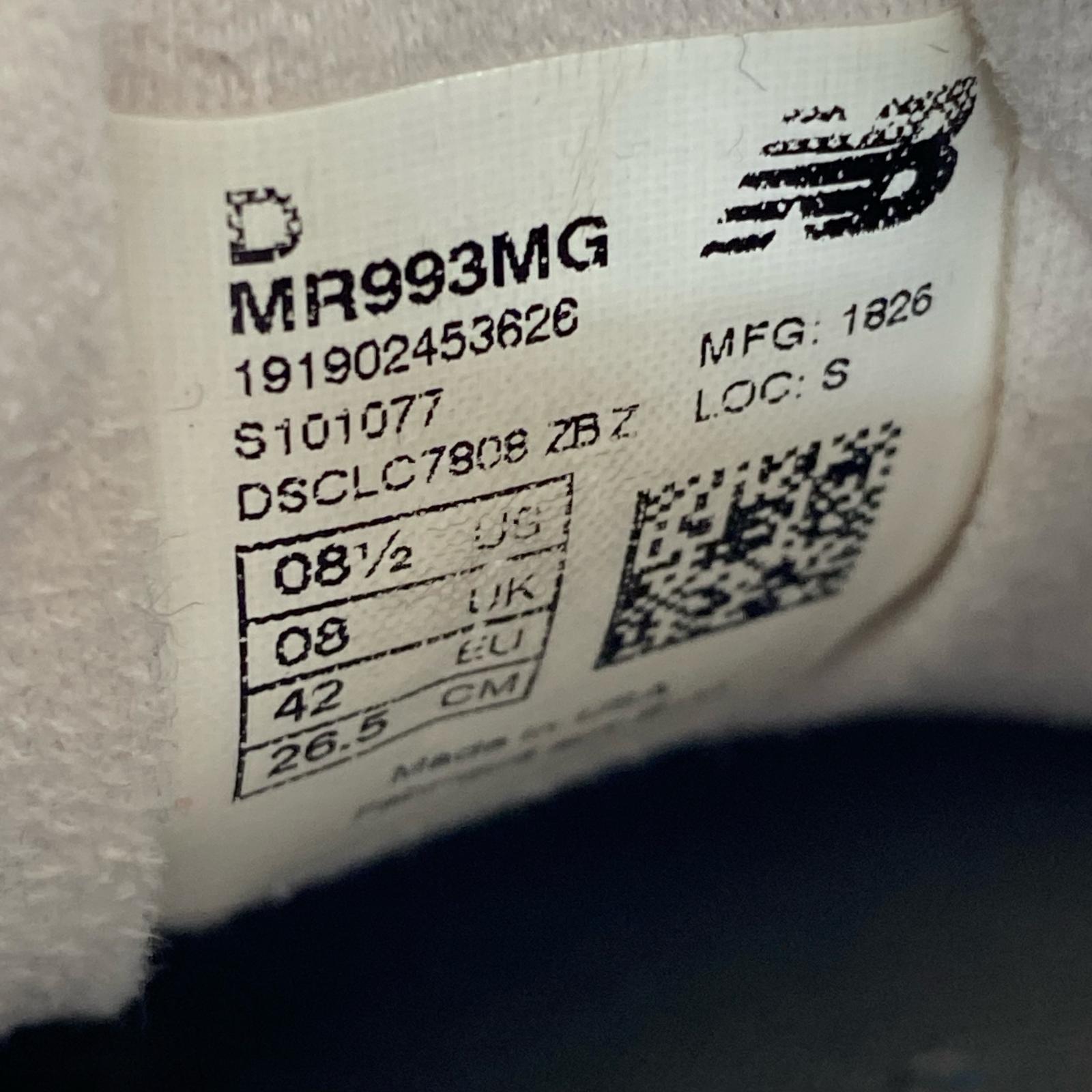 スニーカー MR993MG (26.5cm) ミリタリーグリーン 26.5cm (US8 1/2 UK8 EU43)
