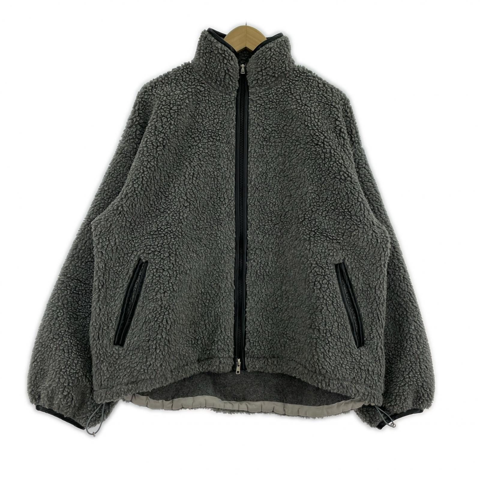ジャケット CALUX ボアジップジャケット グレー フリー グレー