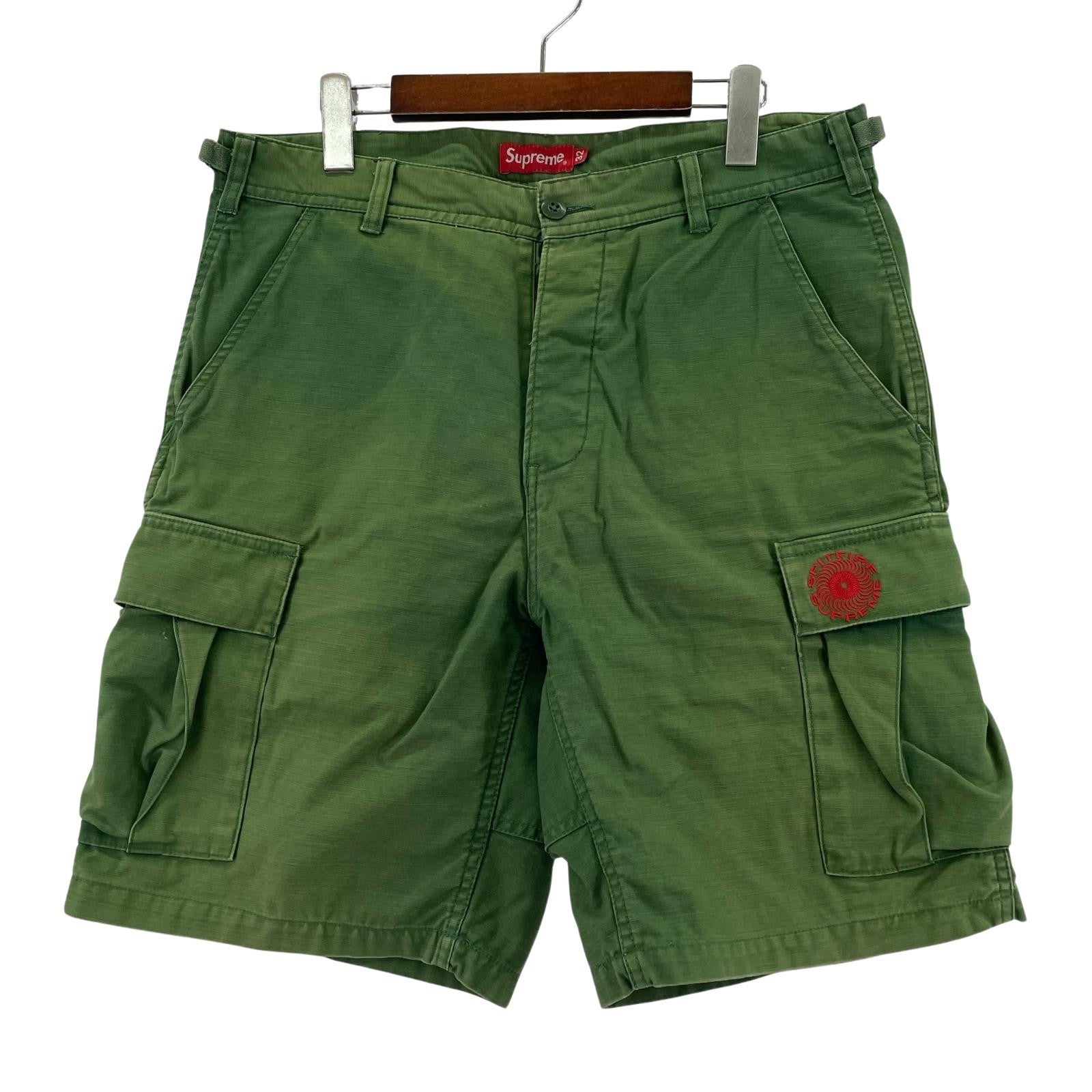 ショートパンツ カーゴショーツ 緑 32 32 グリーン