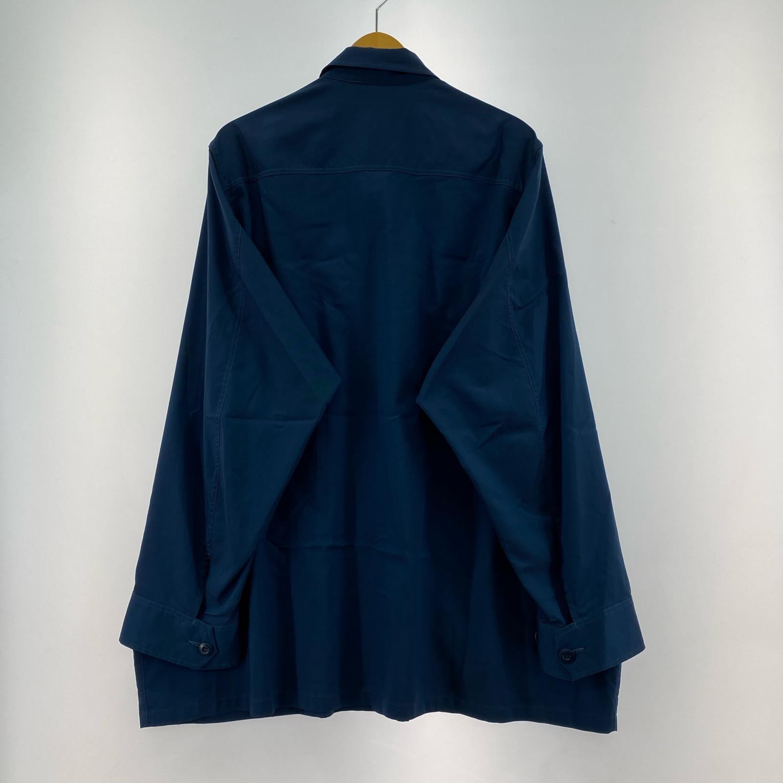 ジャケット 21SS Cupro Military Jacket 2 GM211-30054 2 ネイビー