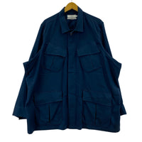 ジャケット 21SS Cupro Military Jacket 2 GM211-30054 2 ネイビー